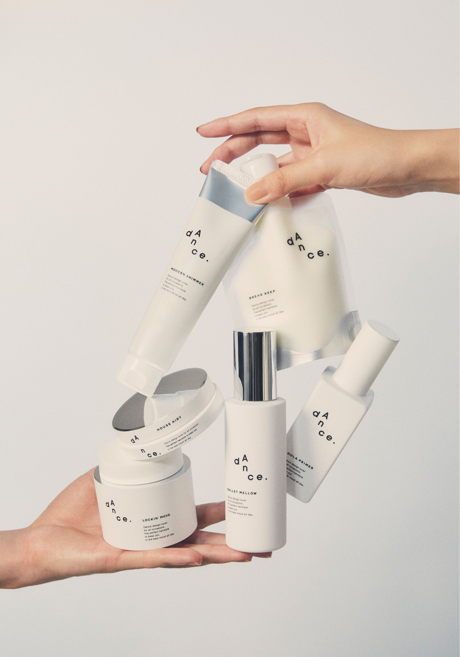 ちょうどいい束感とツヤ感をかなえる『ダンスデザインチューナー