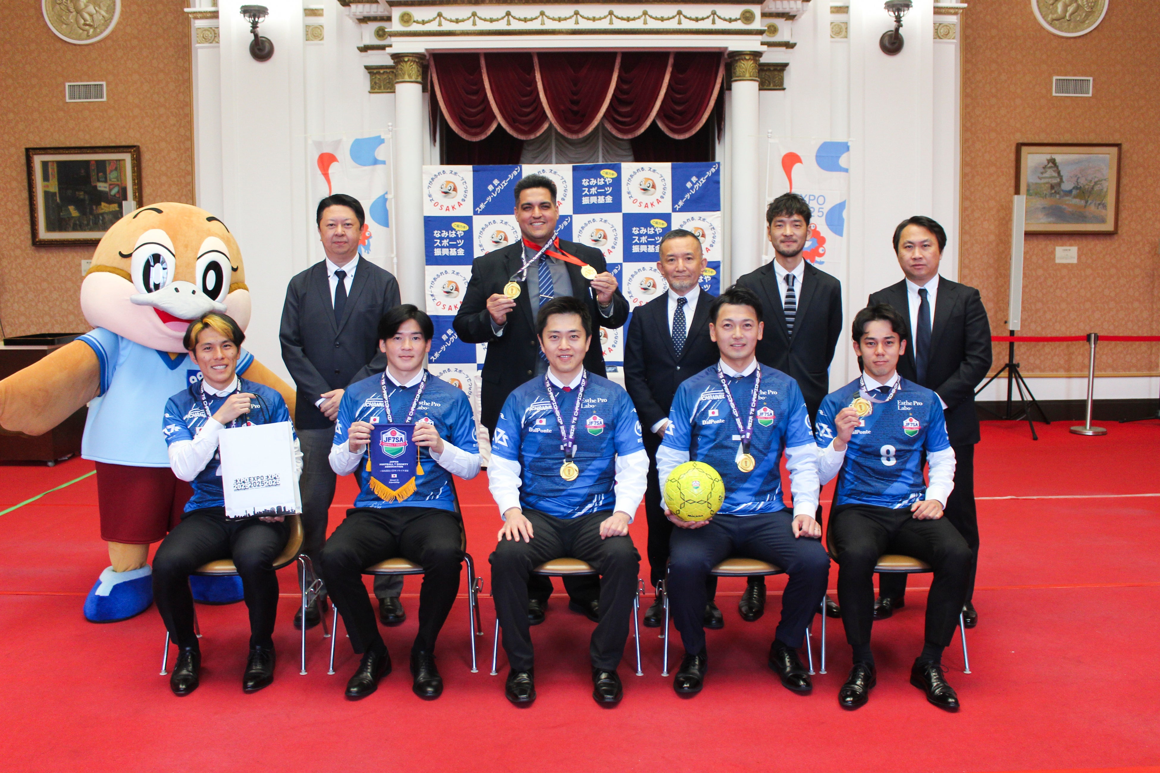 一般社団法人 日本ソサイチ連盟【表敬訪問】大阪府 “吉村洋文 府知事