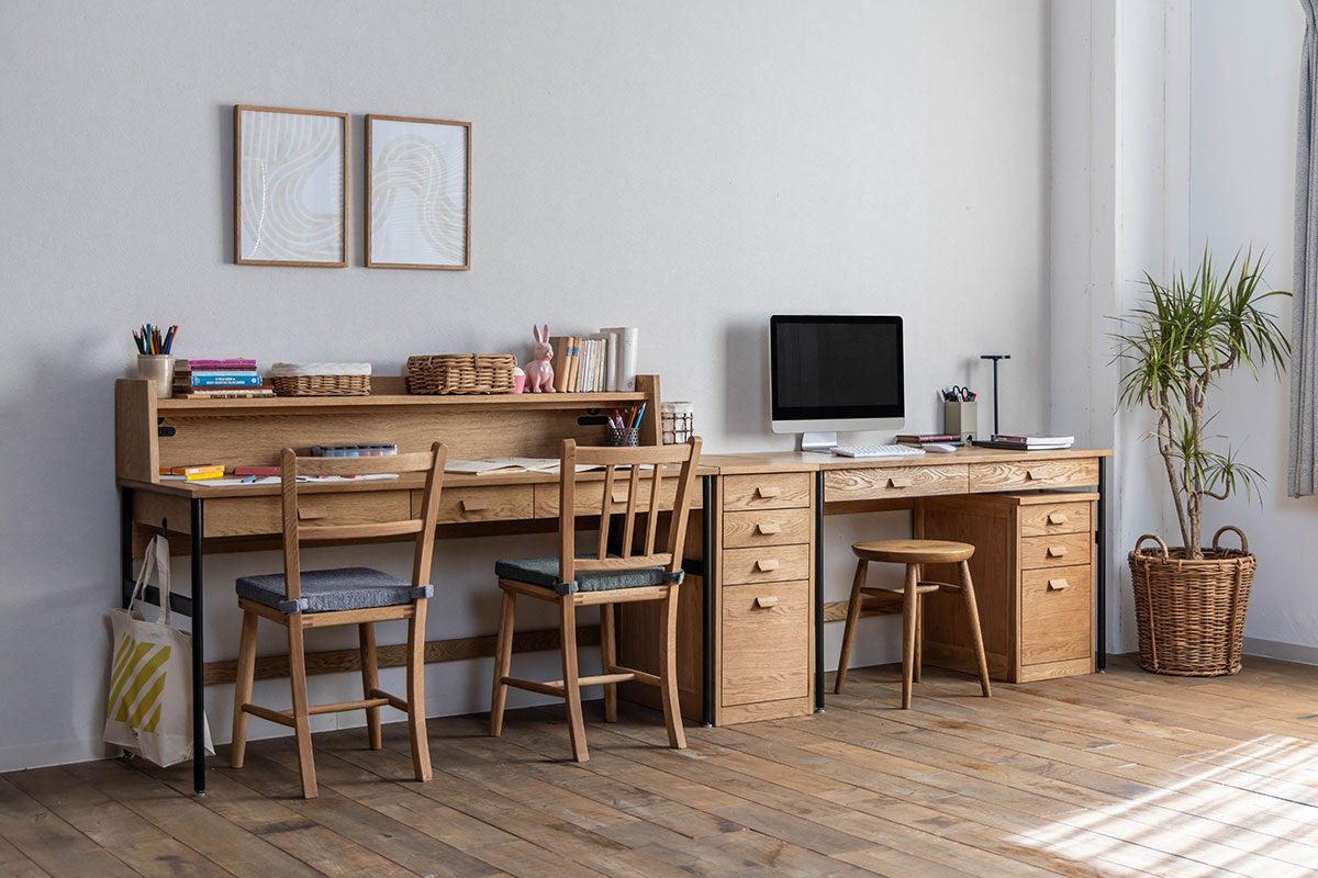 組み合わせ自在！リビングや子ども部屋、書斎にも。スペースや使い方に