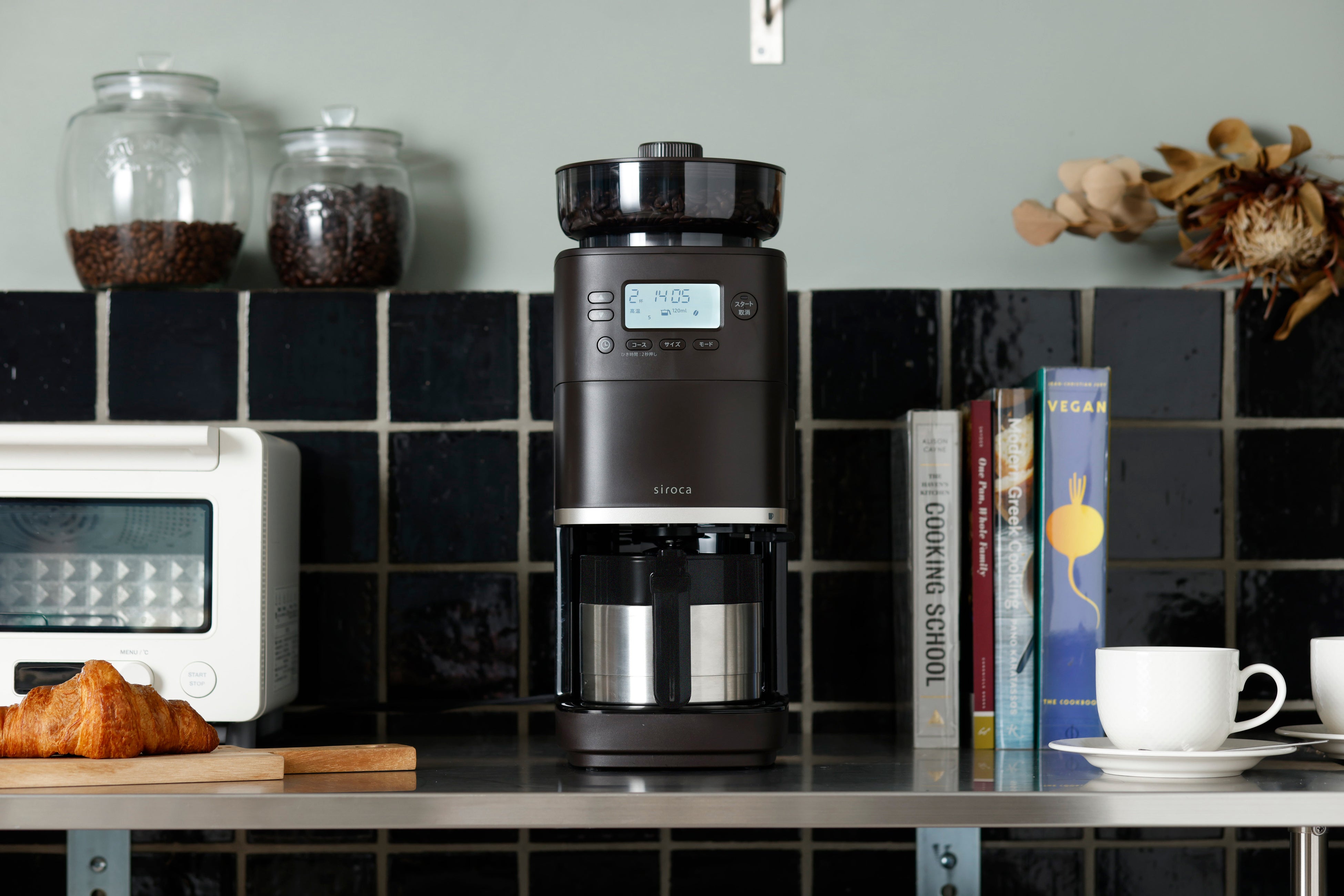 シロカの「カフェばこPRO」に保温力の高いステンレスサーバーモデルが