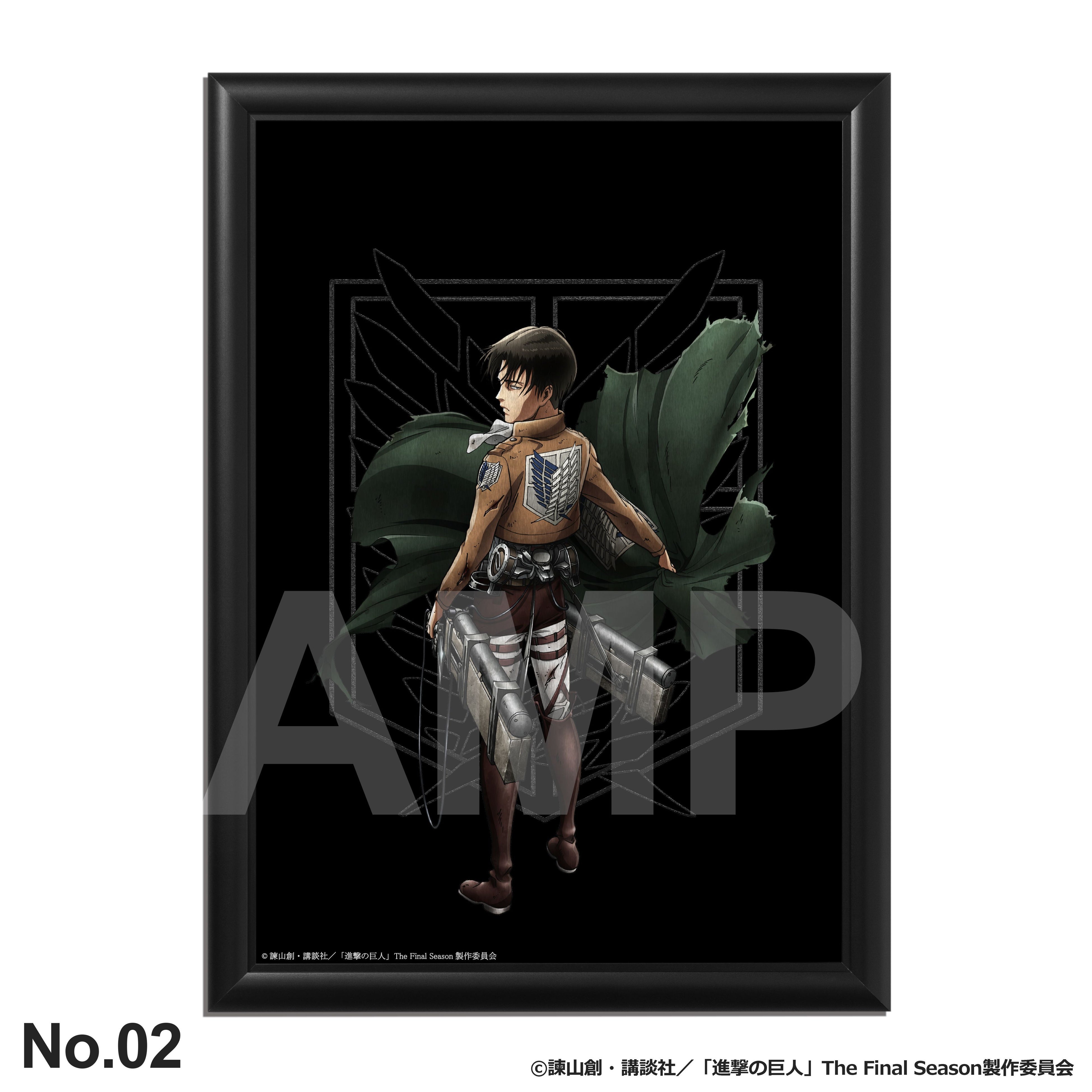 TVアニメ『進撃の巨人』より、リヴァイのバースデーアートが登場