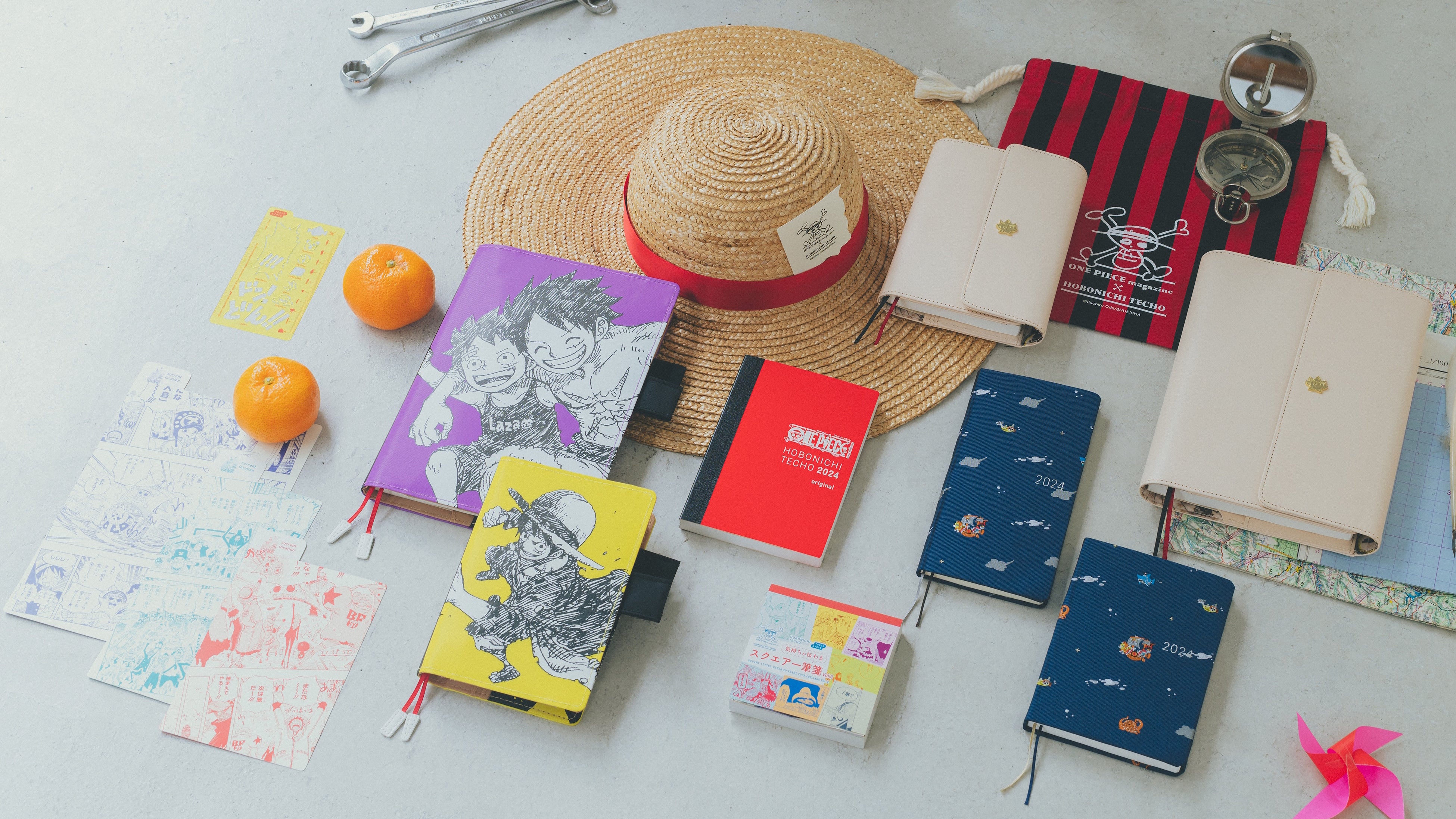 ONE PIECE magazine』✕ほぼ日手帳2024、全ラインナップを公開！マンガ