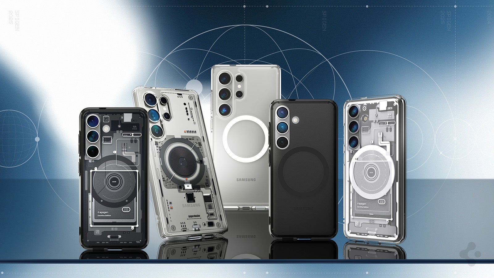 SpigenからGalaxy S25シリーズ対応のケース＆ガラスフィルムが新登場