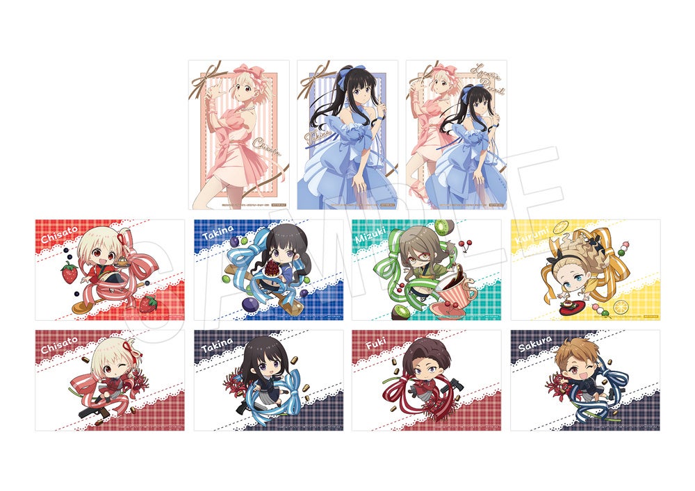 新品 新品 全6種 リコリスリコイル ご当地アクリルチャーム 全6種