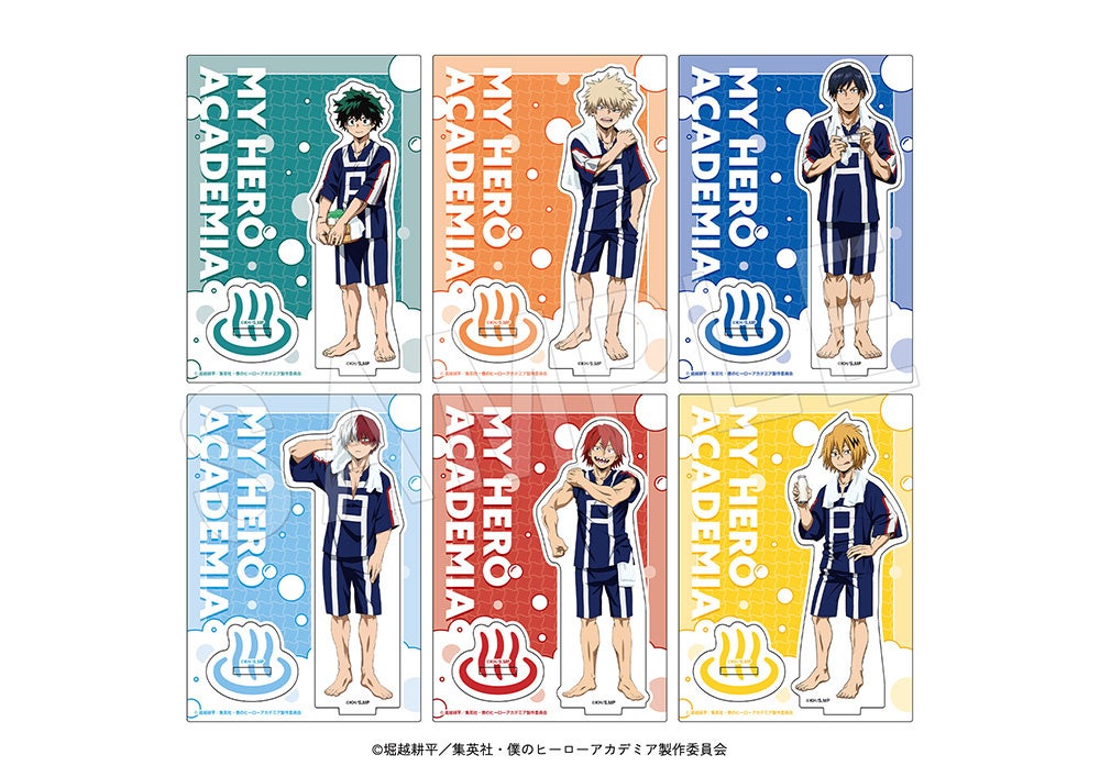 ヒロアカ×極楽湯 コラボ第2弾 のぼり 轟焦凍、飯田天哉 ヒロアカ 極楽