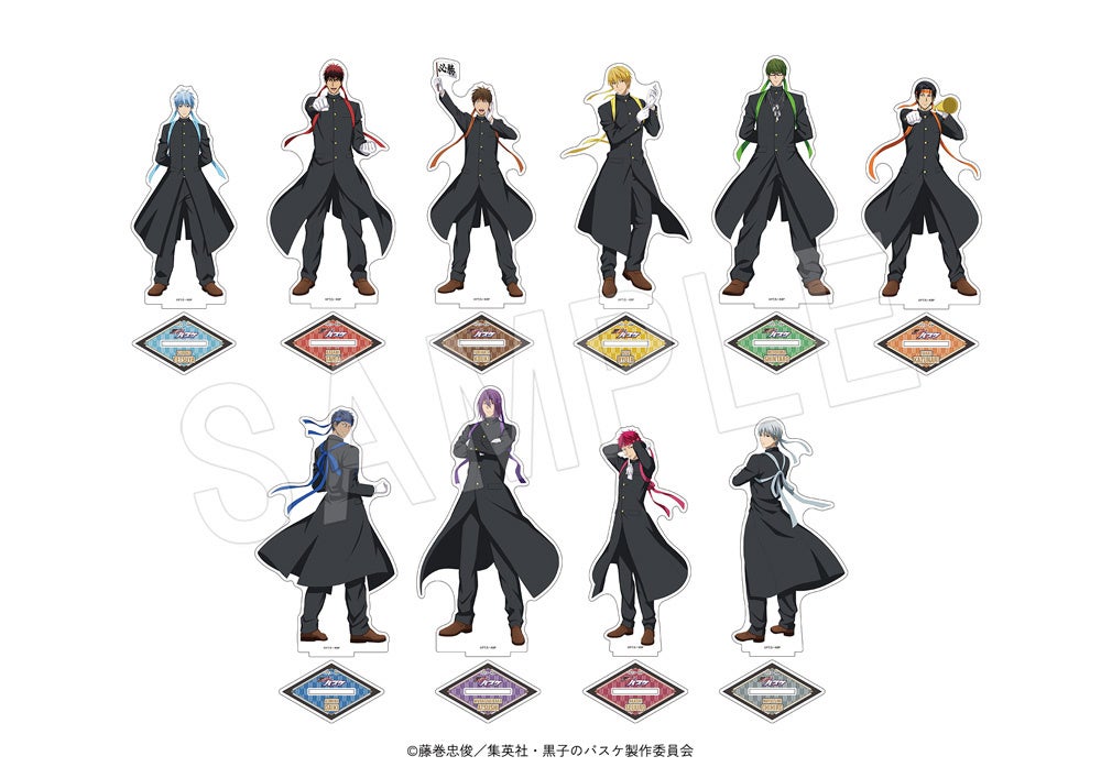 TVアニメ「黒子のバスケ」より、“応援団”がテーマの描き下ろしイラスト