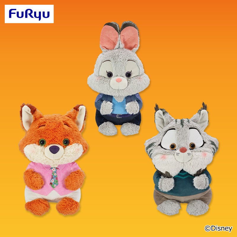 ディズニー映画「ズートピア2」公開記念！フリューから新作プライズ