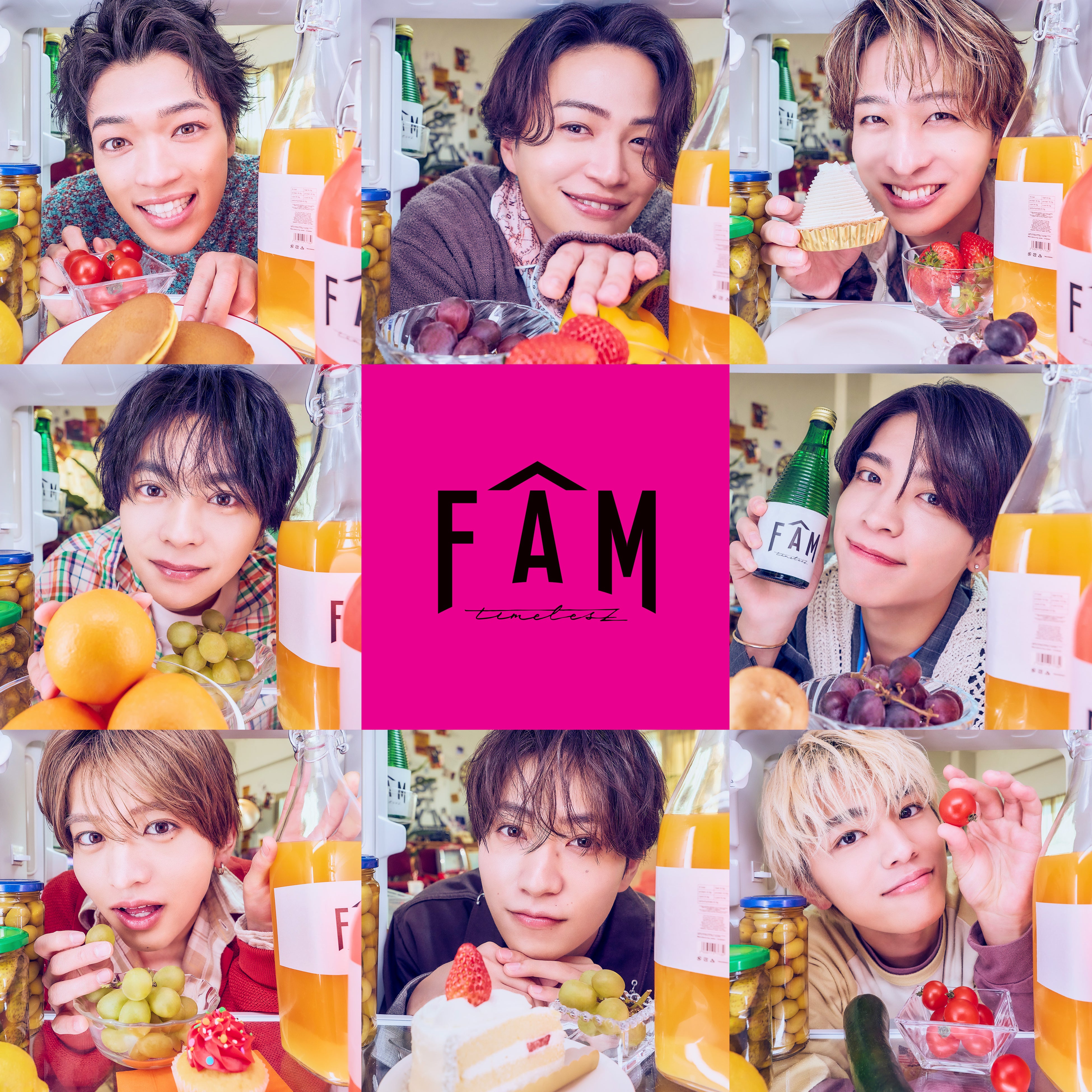 timelesz、新体制初となるオリジナルアルバム「FAM」 6月11日（水