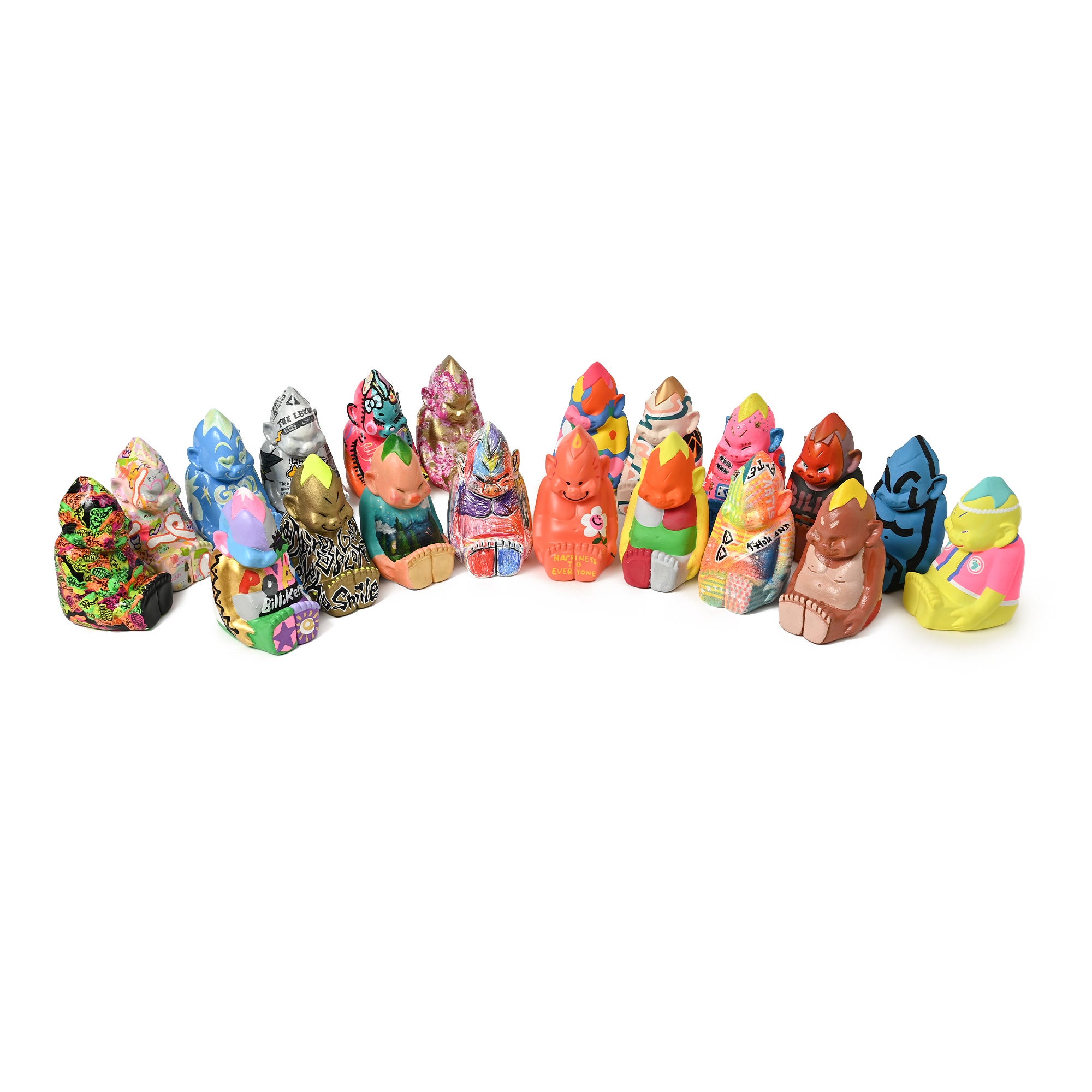 20名のアーティストによる一点もののビリケンアート作品「BILLIKEN ART