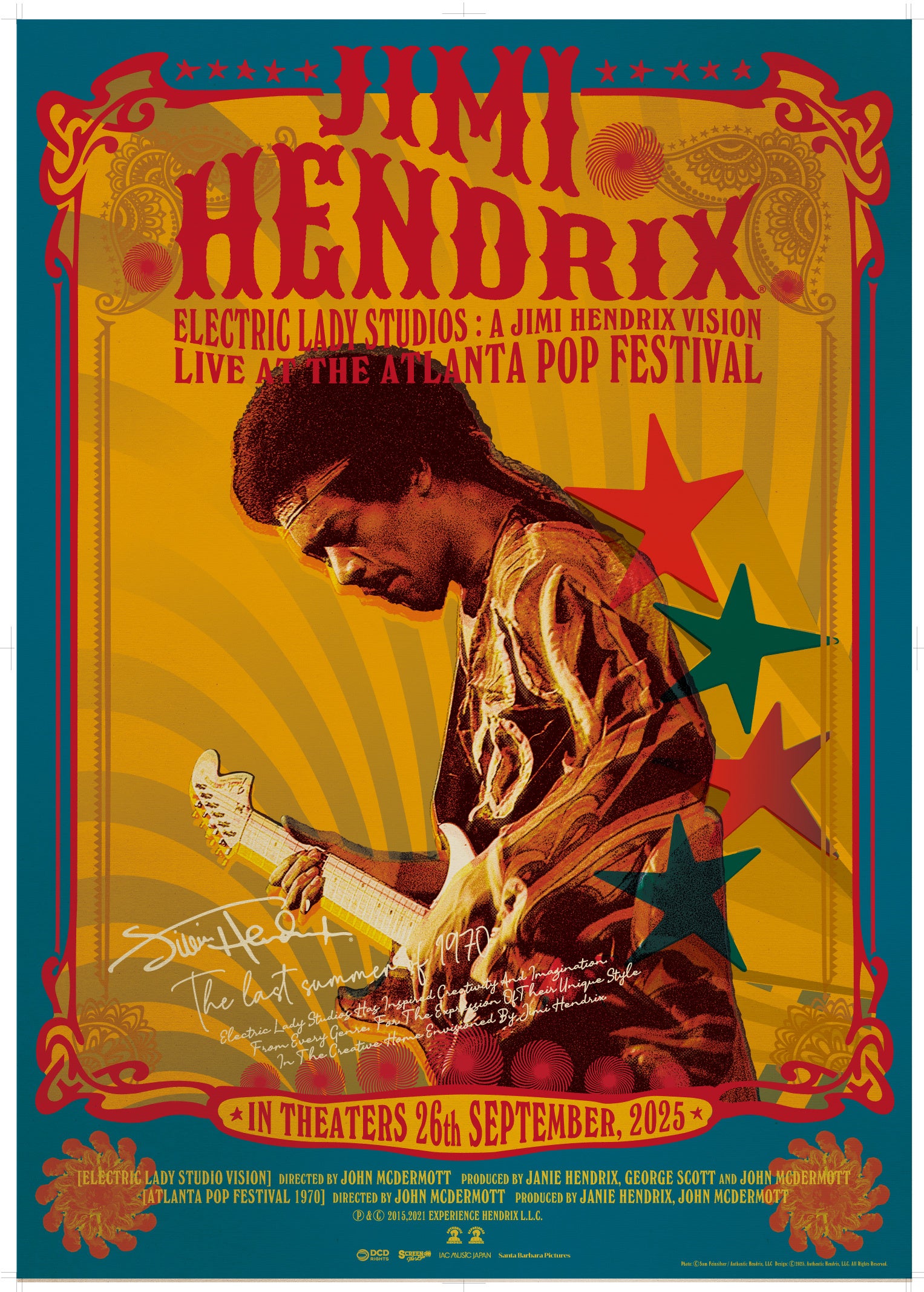 ジミ・ヘンドリックス特集上映、好評につき追加劇場決定！ | 株式会社