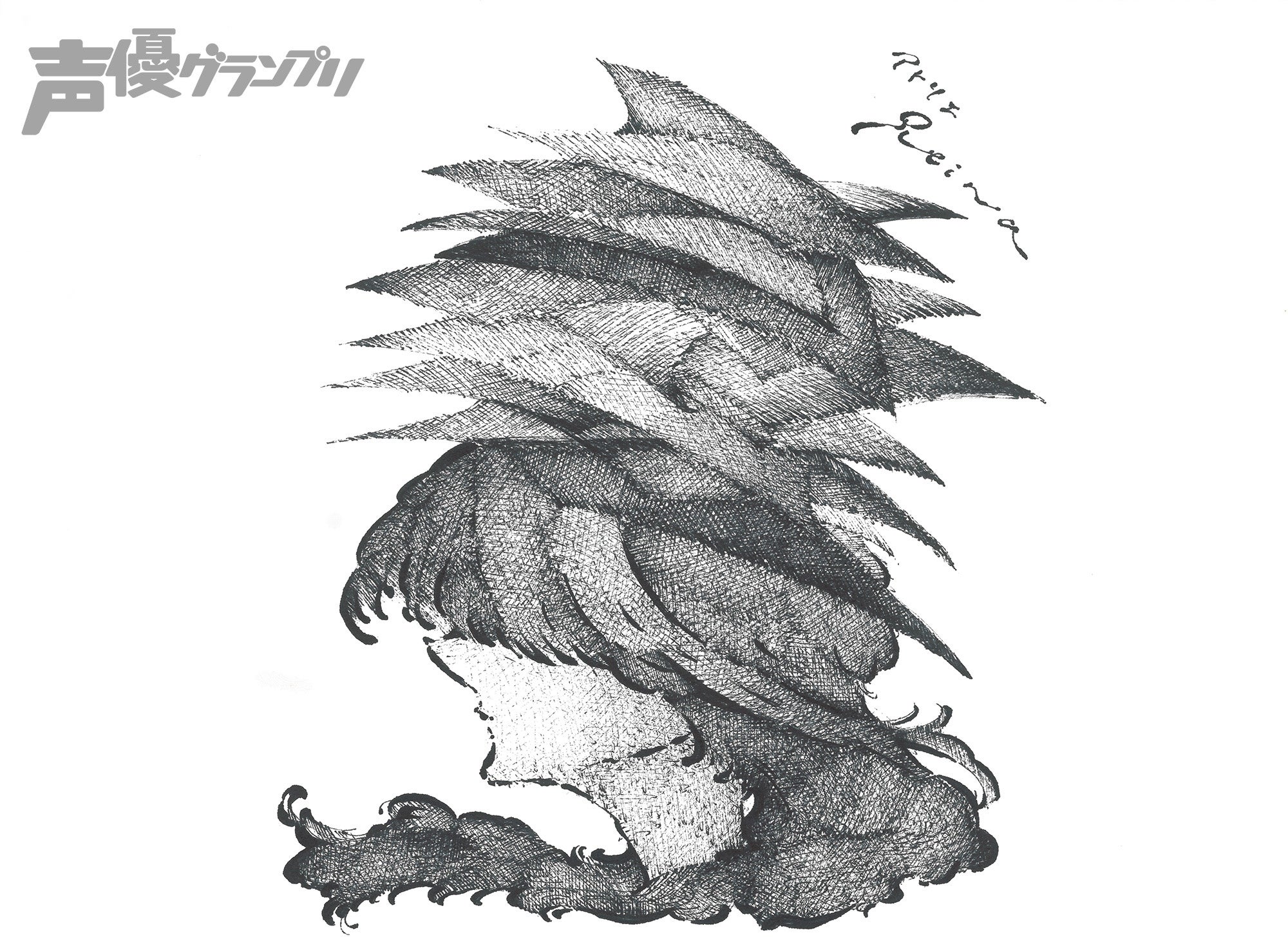 上田麗奈原画展 アトリエReina ligne」メインビジュアル＆描き下ろし