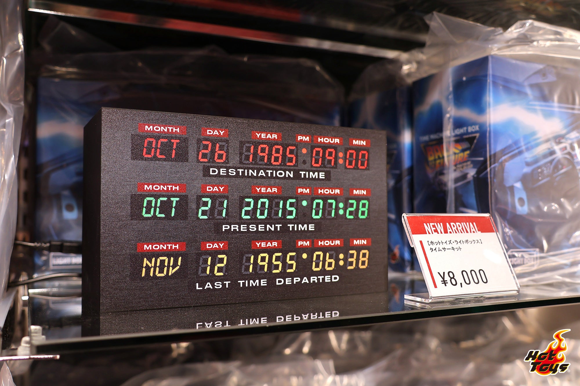 お部屋を『バック・トゥ・ザ・フューチャー』で彩る、タイムサーキット