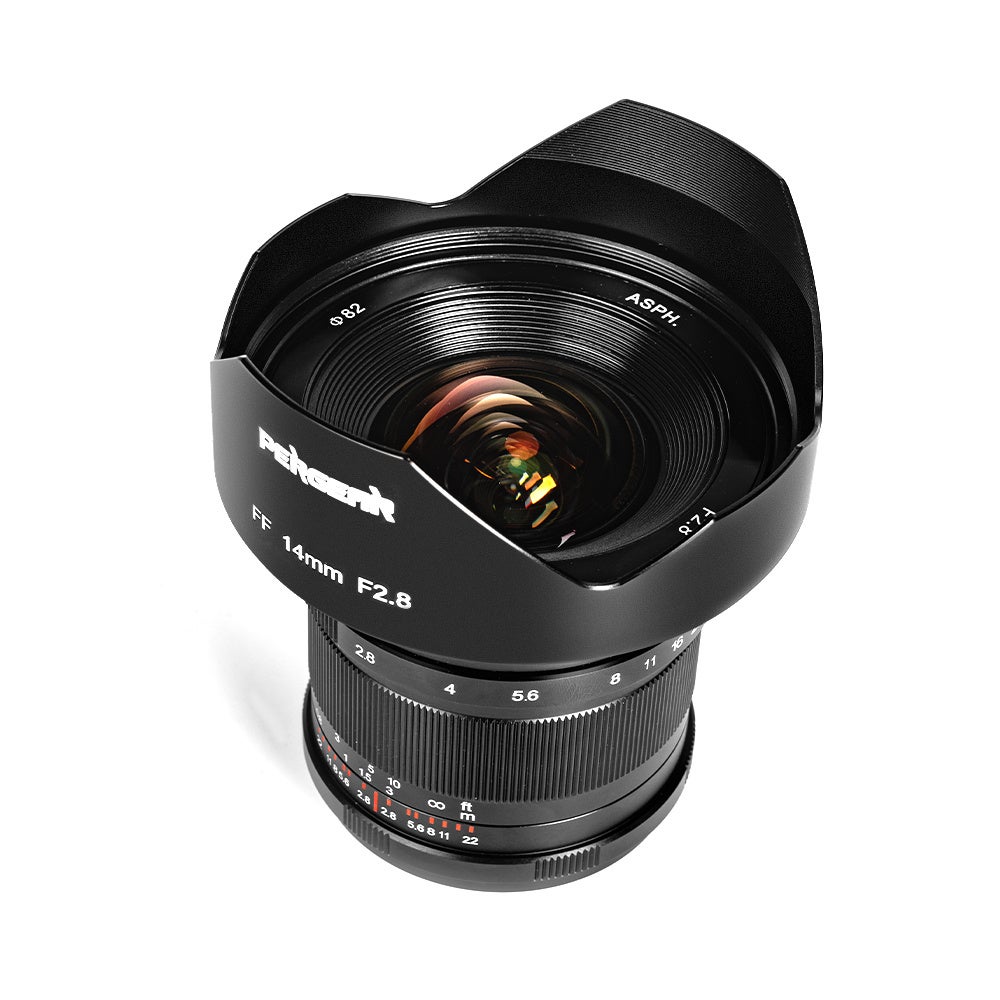 新発売】PERGEAR 14mm F2.8 超広角レンズ、フルサイズ対応。風景や建築