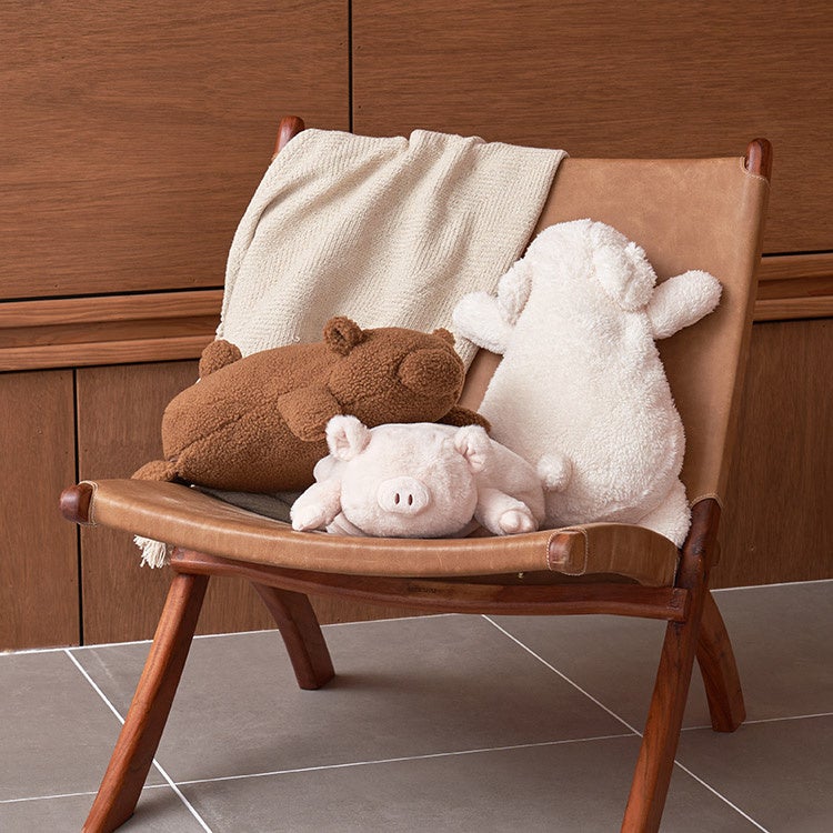 くま・ひつじ・ぶた」のキュートすぎる湯たんぽ、あなたならどれを選ぶ