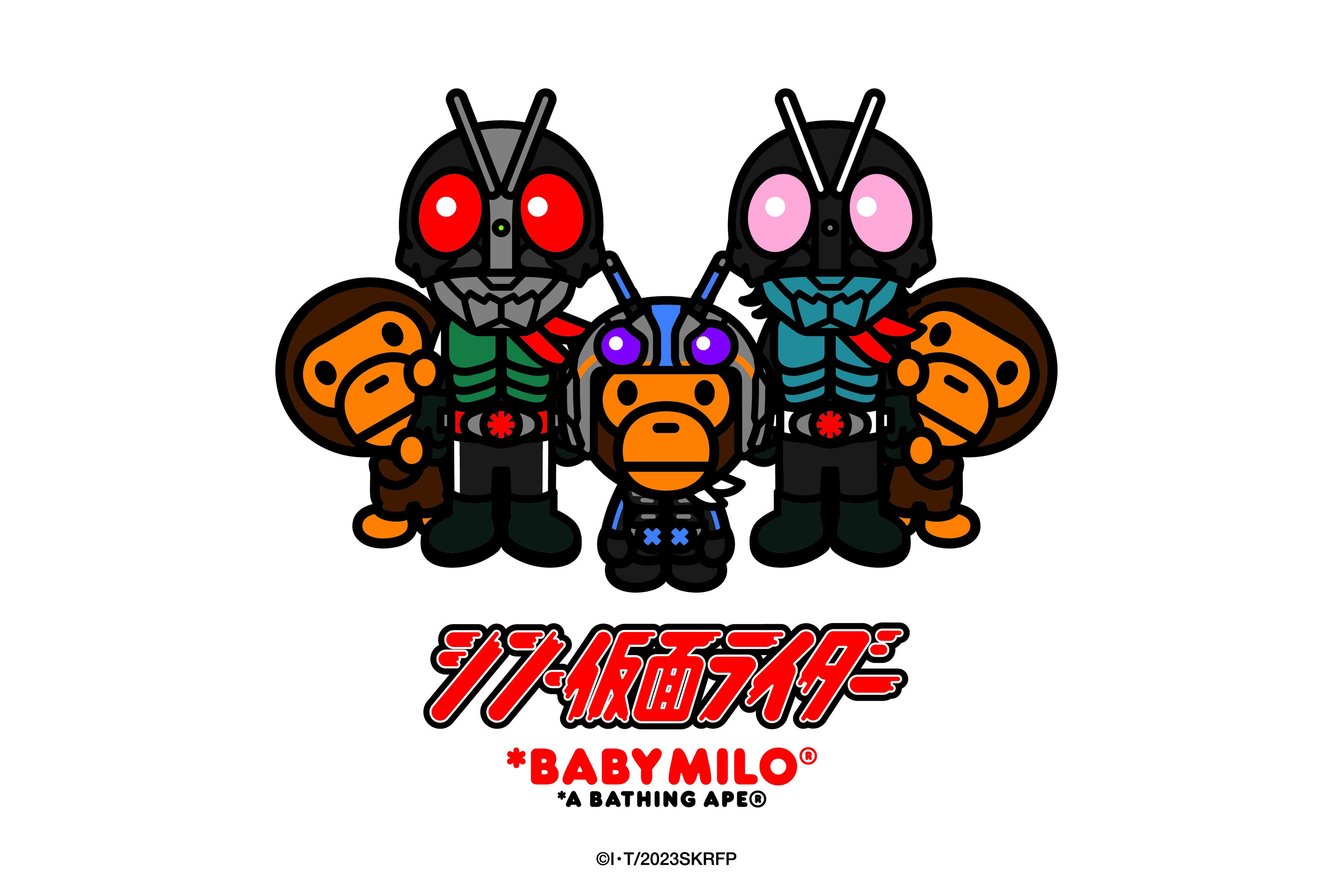 A BATHING APE®︎ × シン・仮面ライダー | 株式会社 ノーウェアの