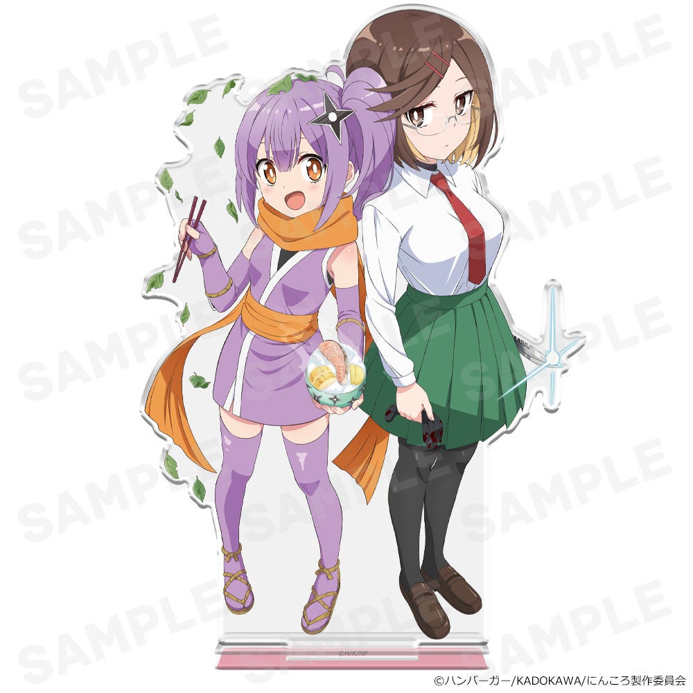 アニメ「忍者と殺し屋のふたりぐらし」アクリルキャラスタンド、B2