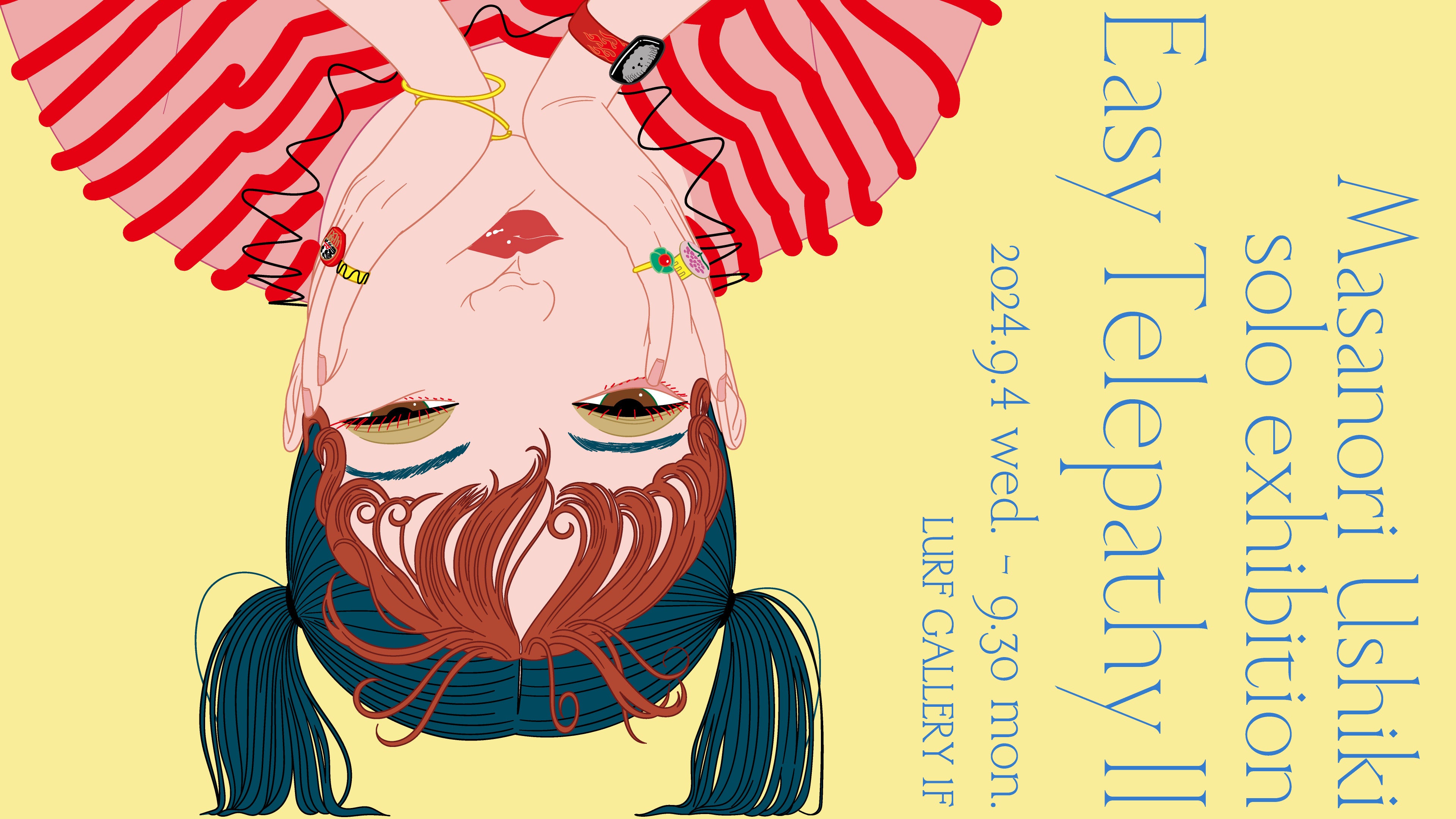 LURF GALLERY】アーティスト・牛木匡憲の個展「Easy Telepathy Ⅱ」を