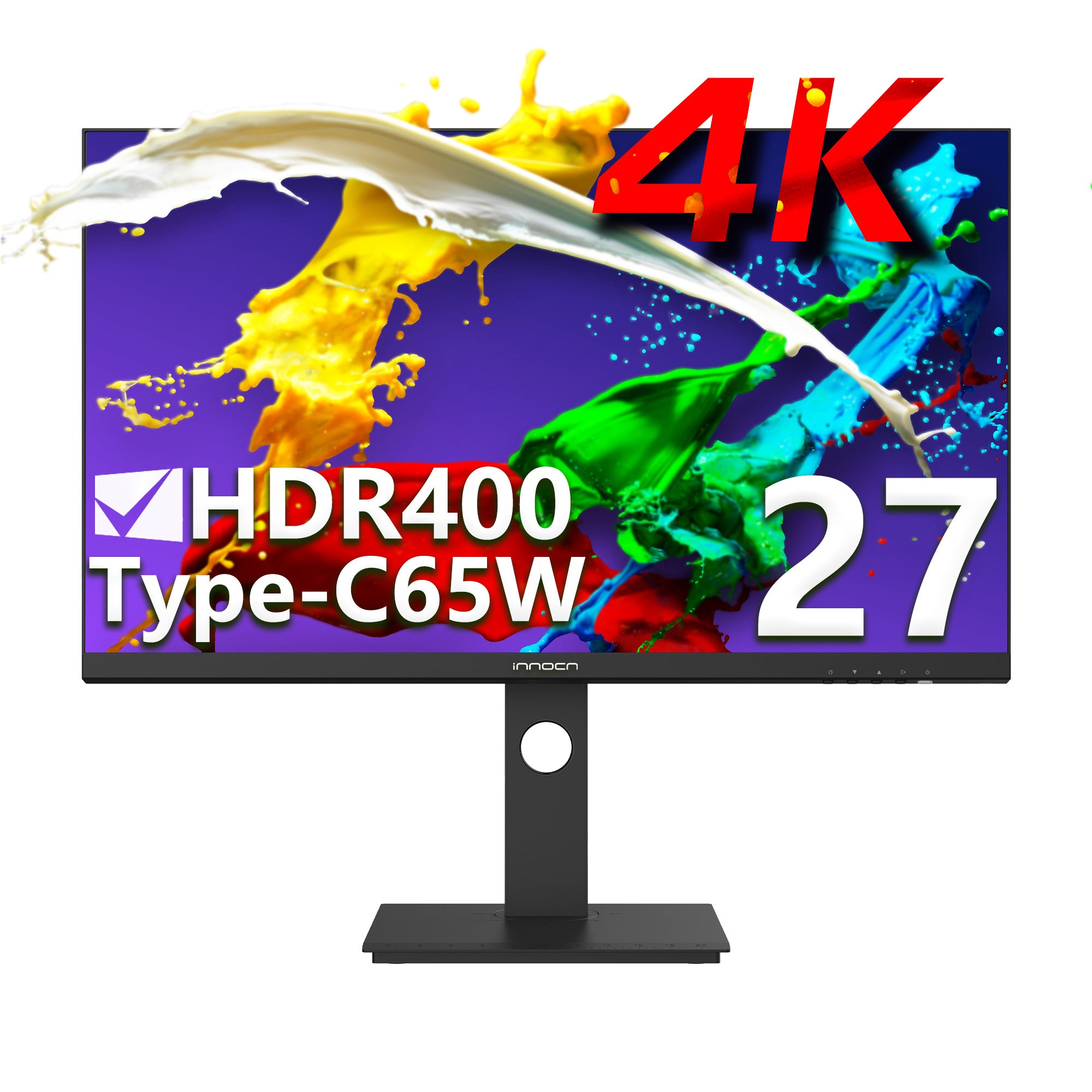 初セールタイム25％OFF Innocn 27 インチ4Kモニター 27C1U】大人気4K