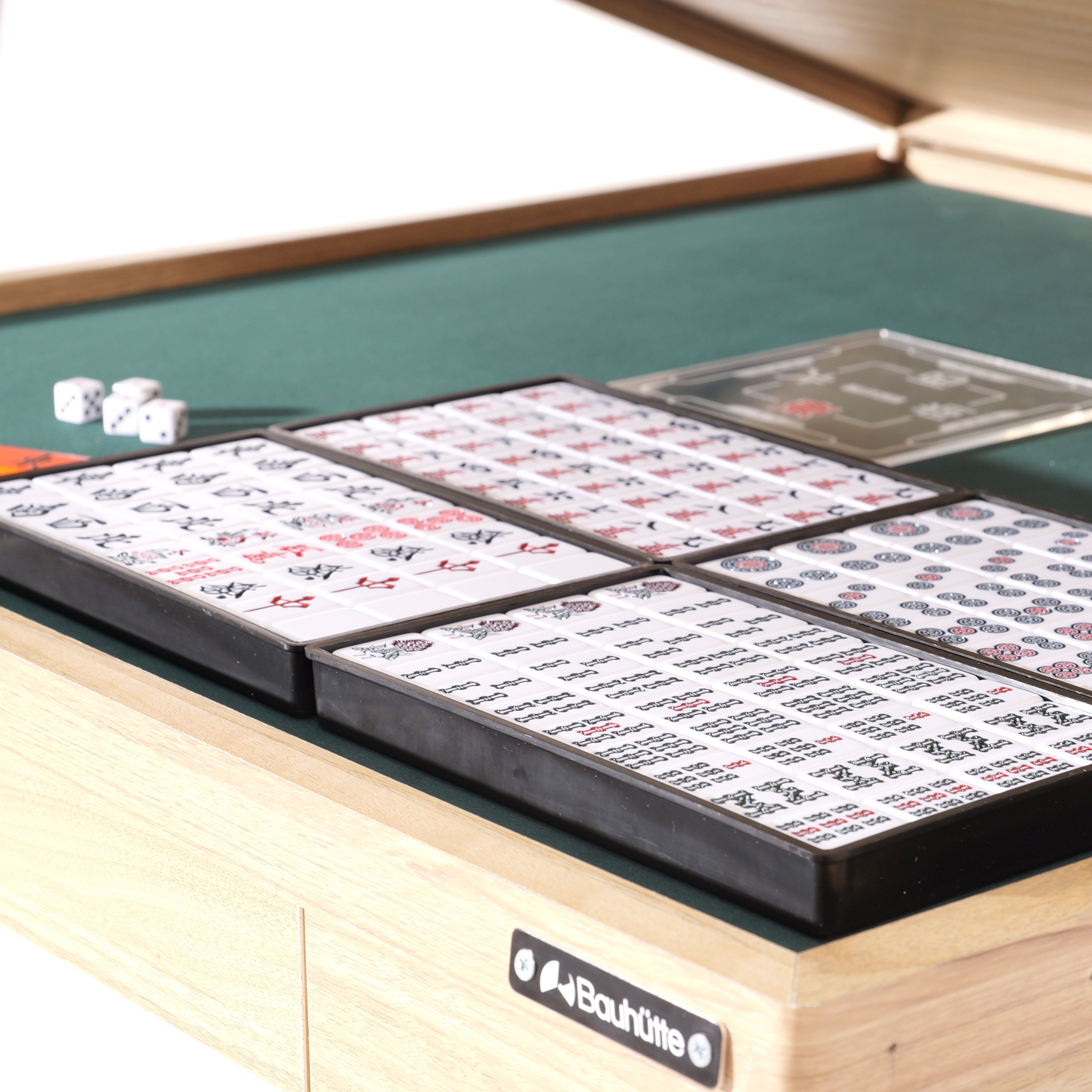 自宅をこっそり雀荘に】「シークレット麻雀卓」に新色ブラックが登場