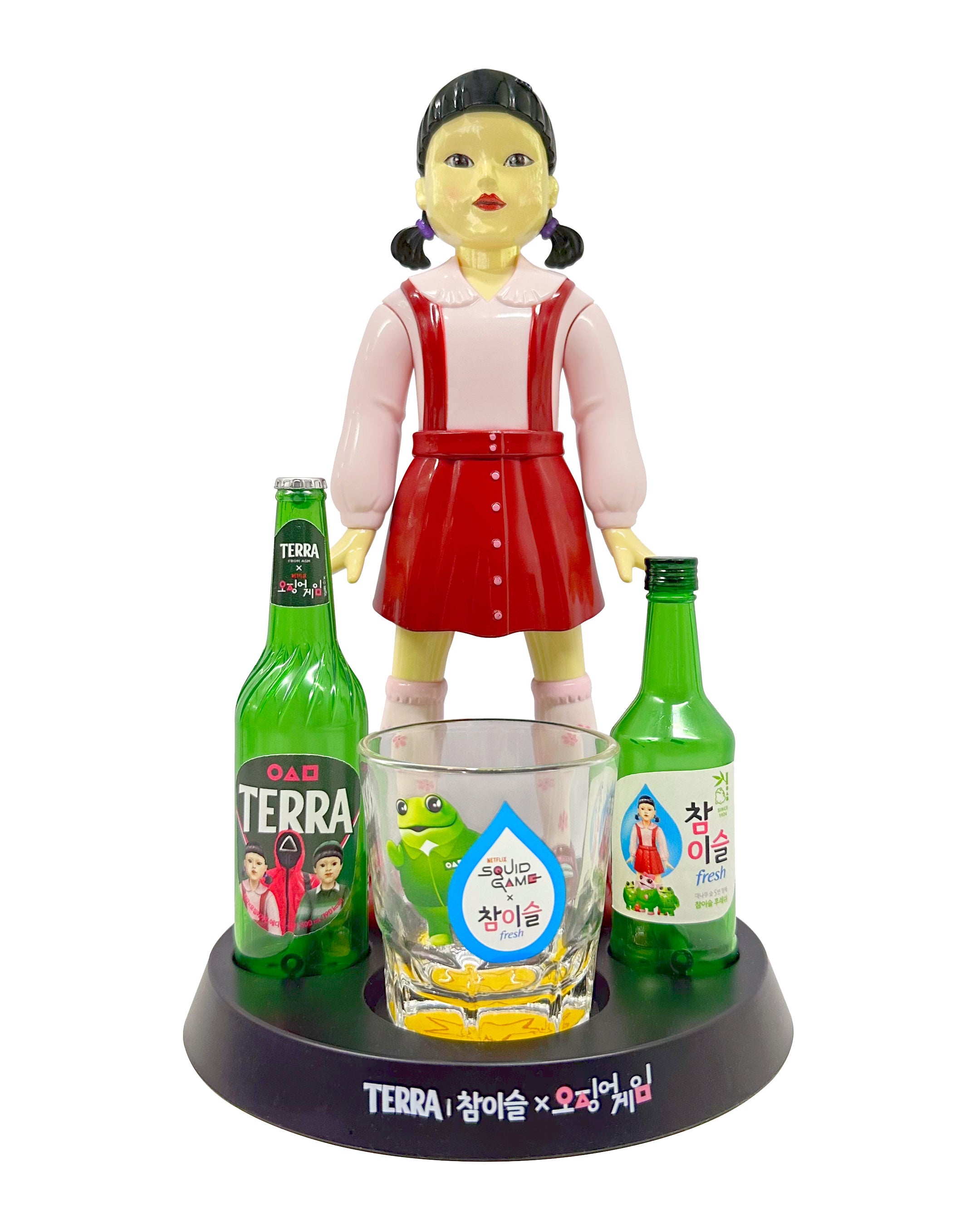 Netflixシリーズ「イカゲーム」シーズン3×チャミスルコラボレーション