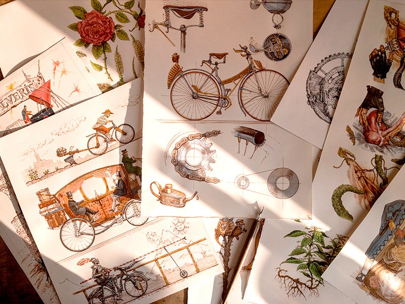 知的好奇心を徹底的に満たす！繊細で美しい絵を満載した大人の図鑑