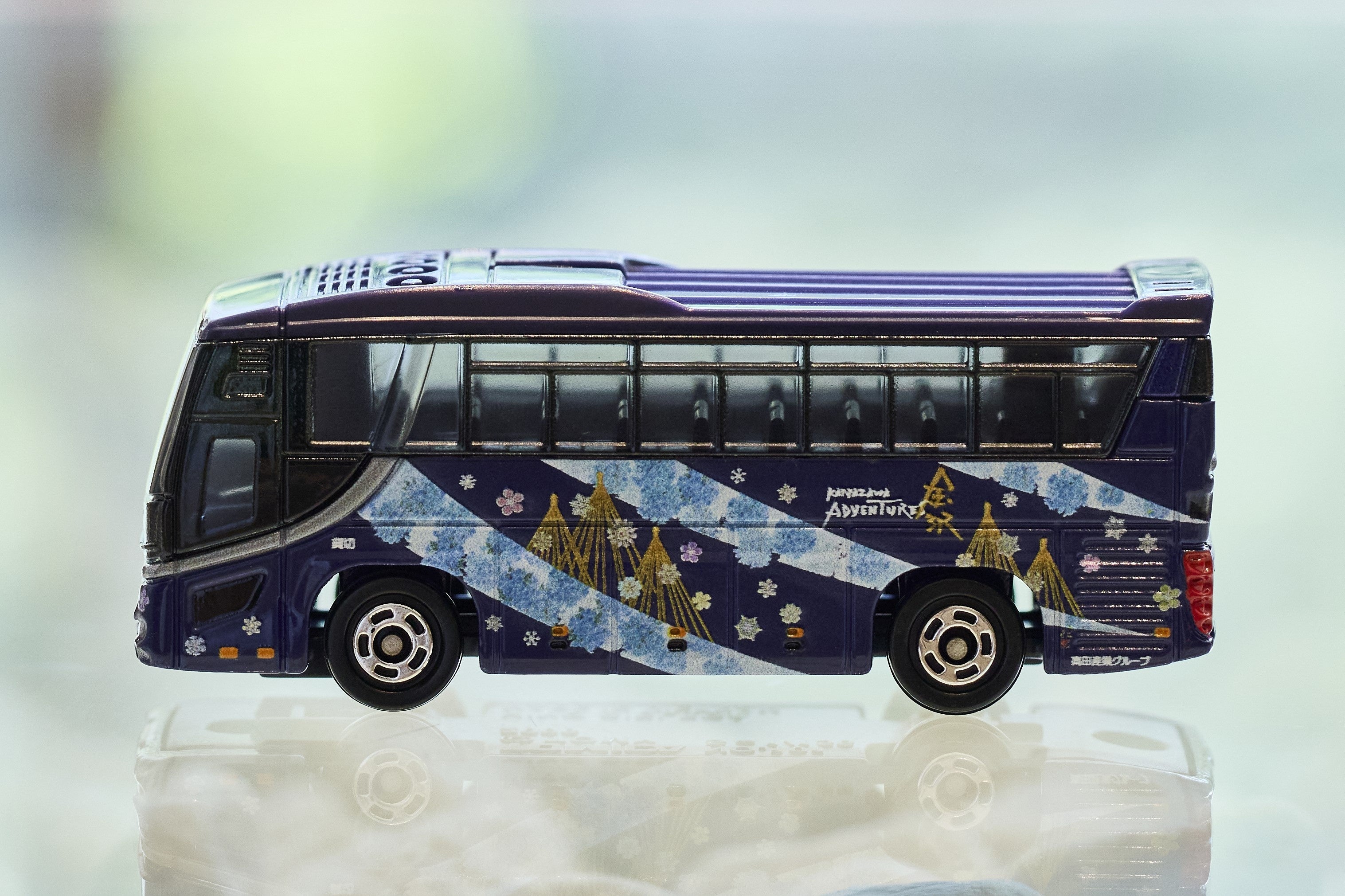特注トミカ 金沢アドベンチャーズ バス 4台セット 日野セレガ トミカ