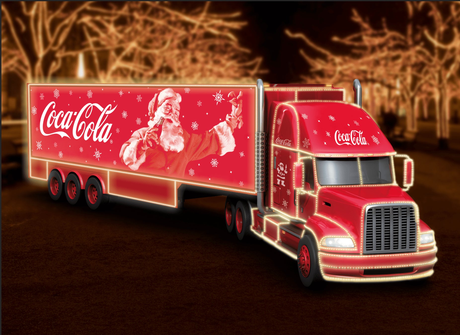 いつものおうちに魔法が起きる「コカ・コーラ」ウィンターキャンペーン