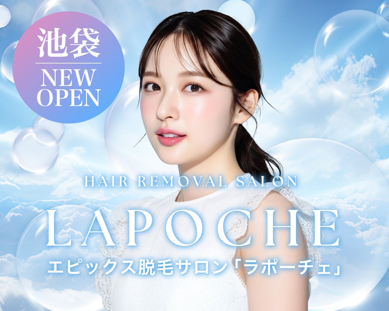 2025年12月1日OPEN】自社開発「EPiX脱毛」導入サロン LAPOCHE