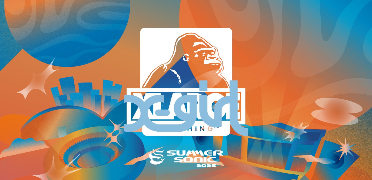 XLARGE x X-girl x SUMMER SONIC 2025“音楽をまとう” カルチャーコラボ