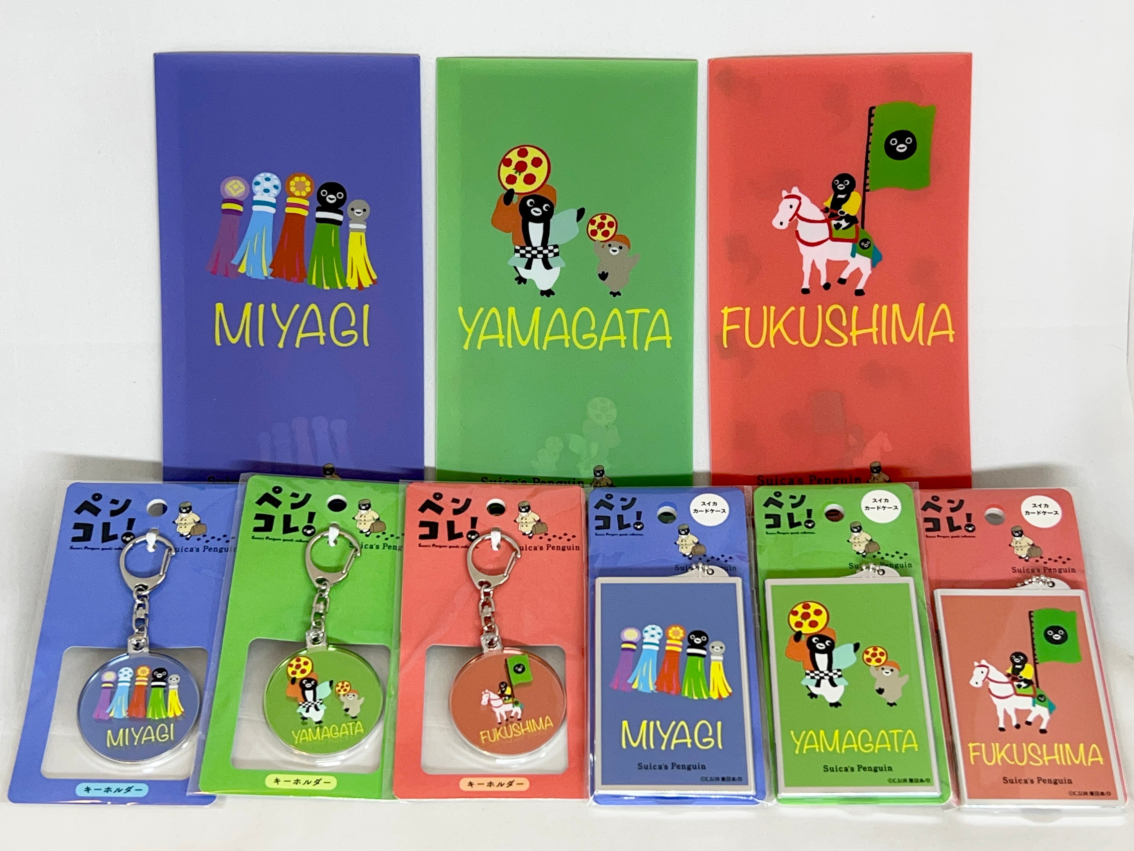ご当地”Suicaのペンギングッズ第二弾／「南東北」シリーズを夏祭りに