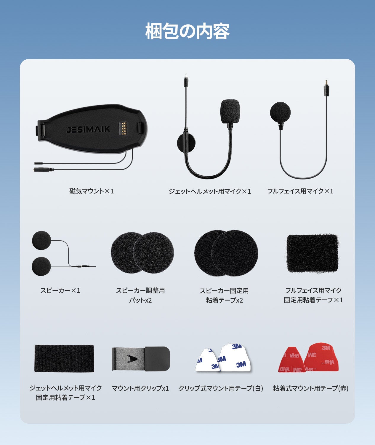 1秒でヘルメットに脱着！磁力＆ロック構造を備えたJESIMAIK新型バイク