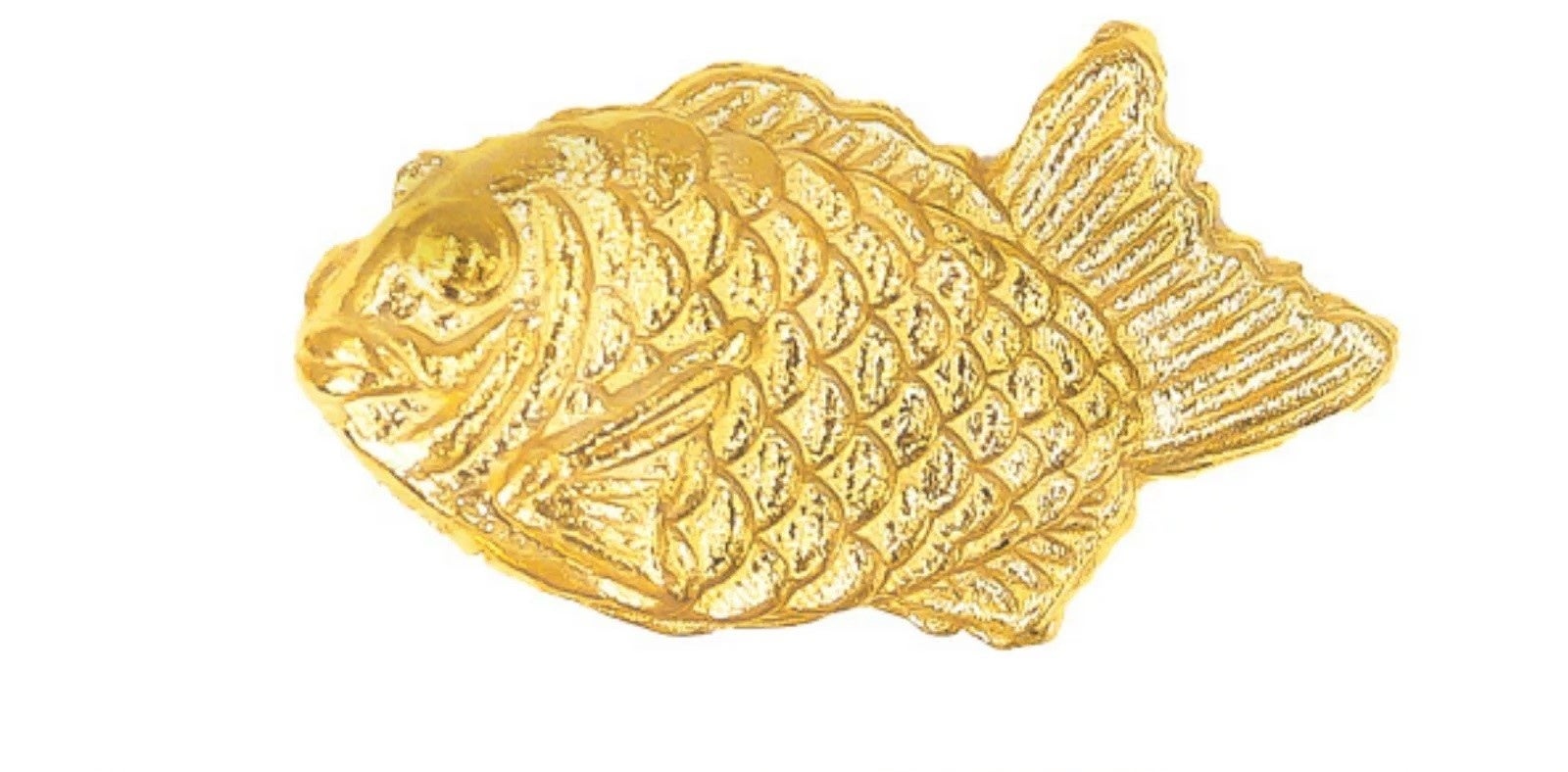 純金の「たいやき」焼けました！細部までリアルで精巧に作られた