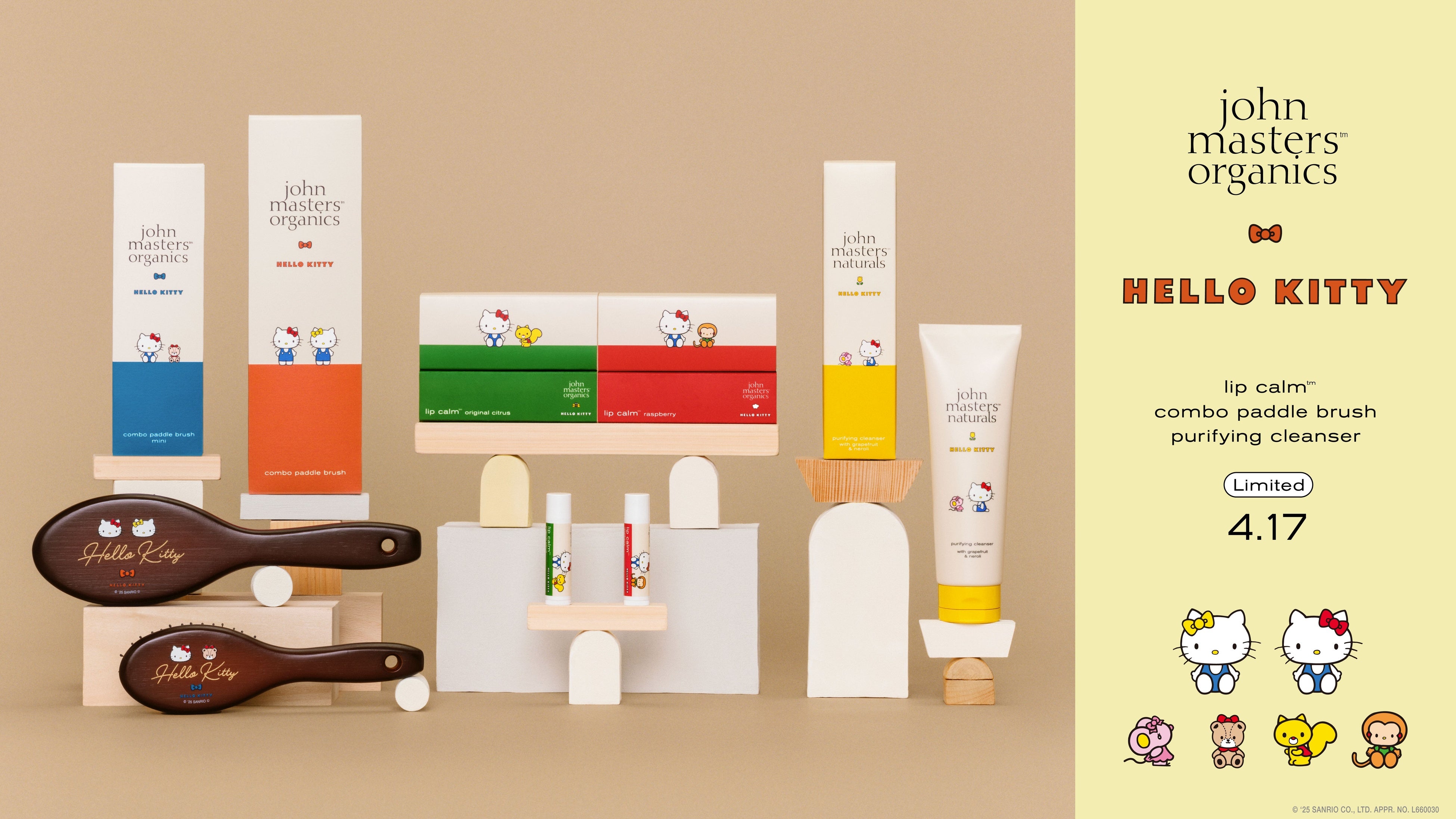 2025.4.17 john masters organics | Hello Kitty new limited design