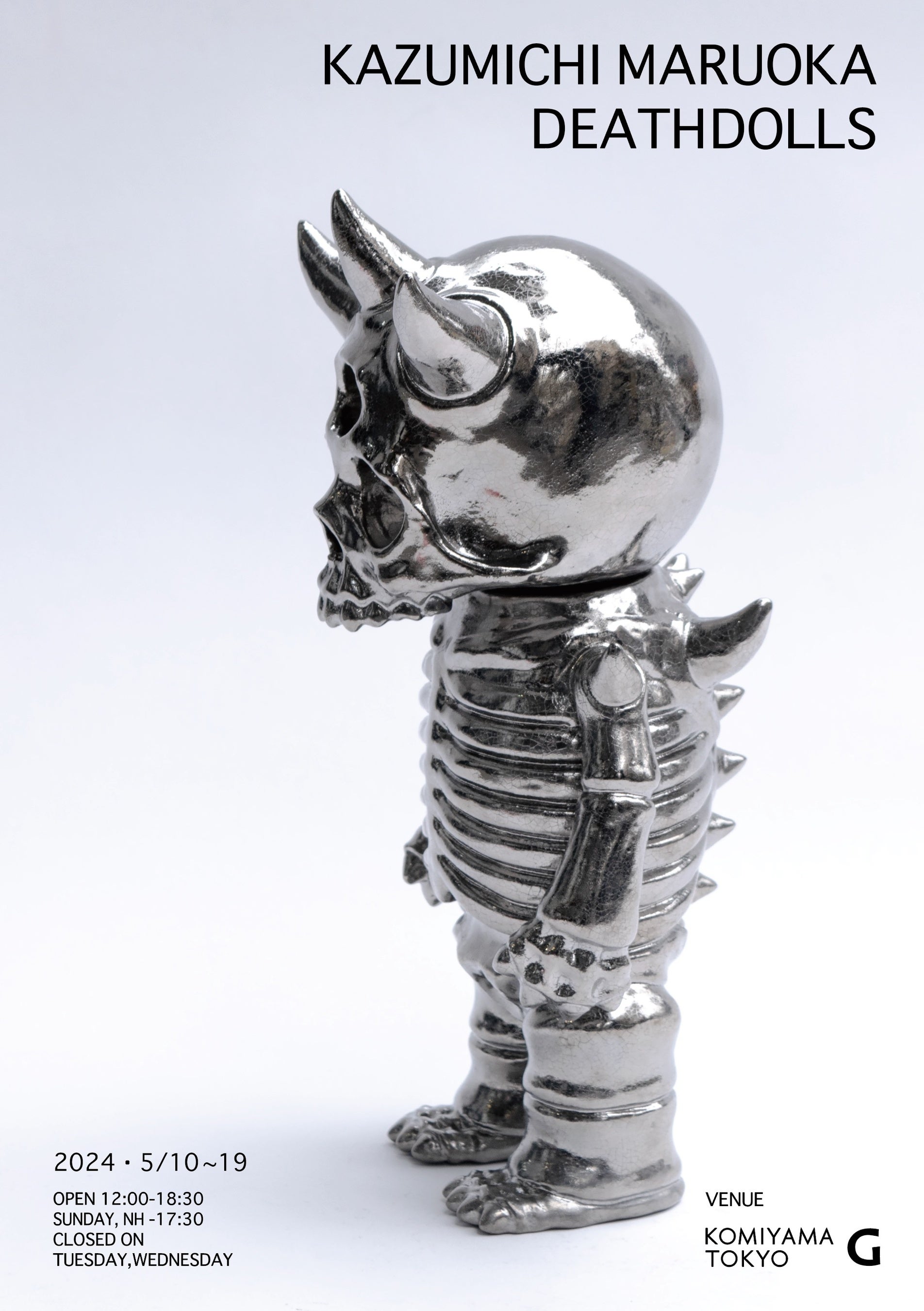 丸岡和吾個展「DEATHDOLLS」開催のお知らせ／KAZUMICHI MARUOKA