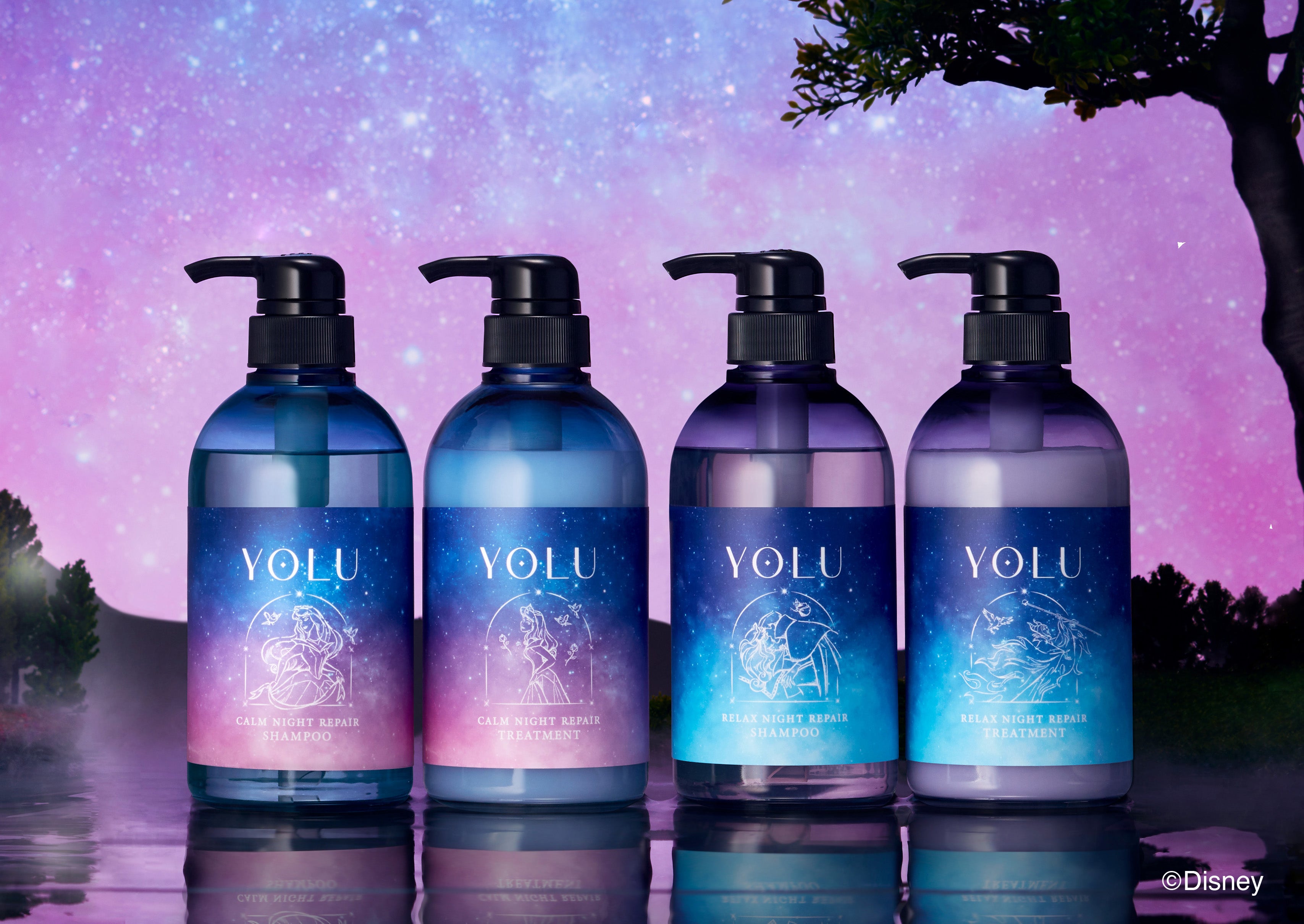 夜間美容シャンプー「YOLU」初のディズニー限定デザイン！ ディズニー