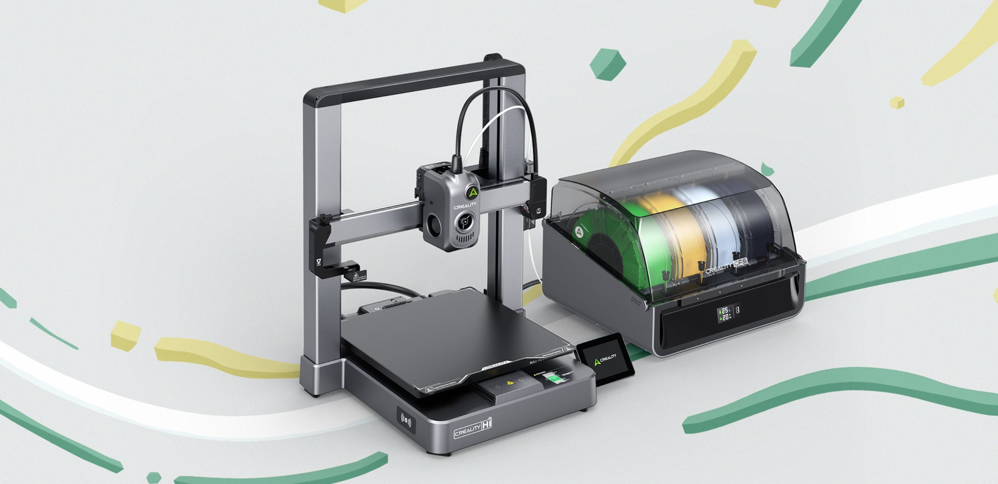 CrealityHi 新発売：3月11日より、初心者でも簡単に使える多色3D