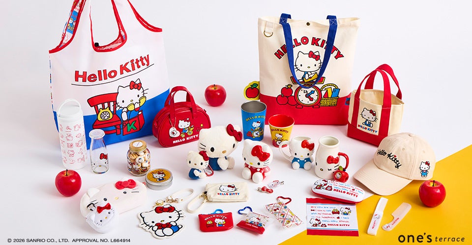 one'sterrace】「HELLO KITTY」グッズが大集合！店頭イベントを2月13日