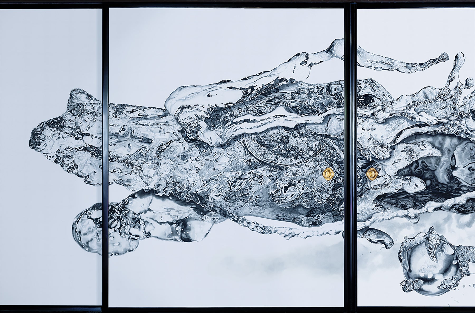 ふすま絵「雲龍図」が国際広告賞「ニューヨーク ADC賞」にて、銀賞