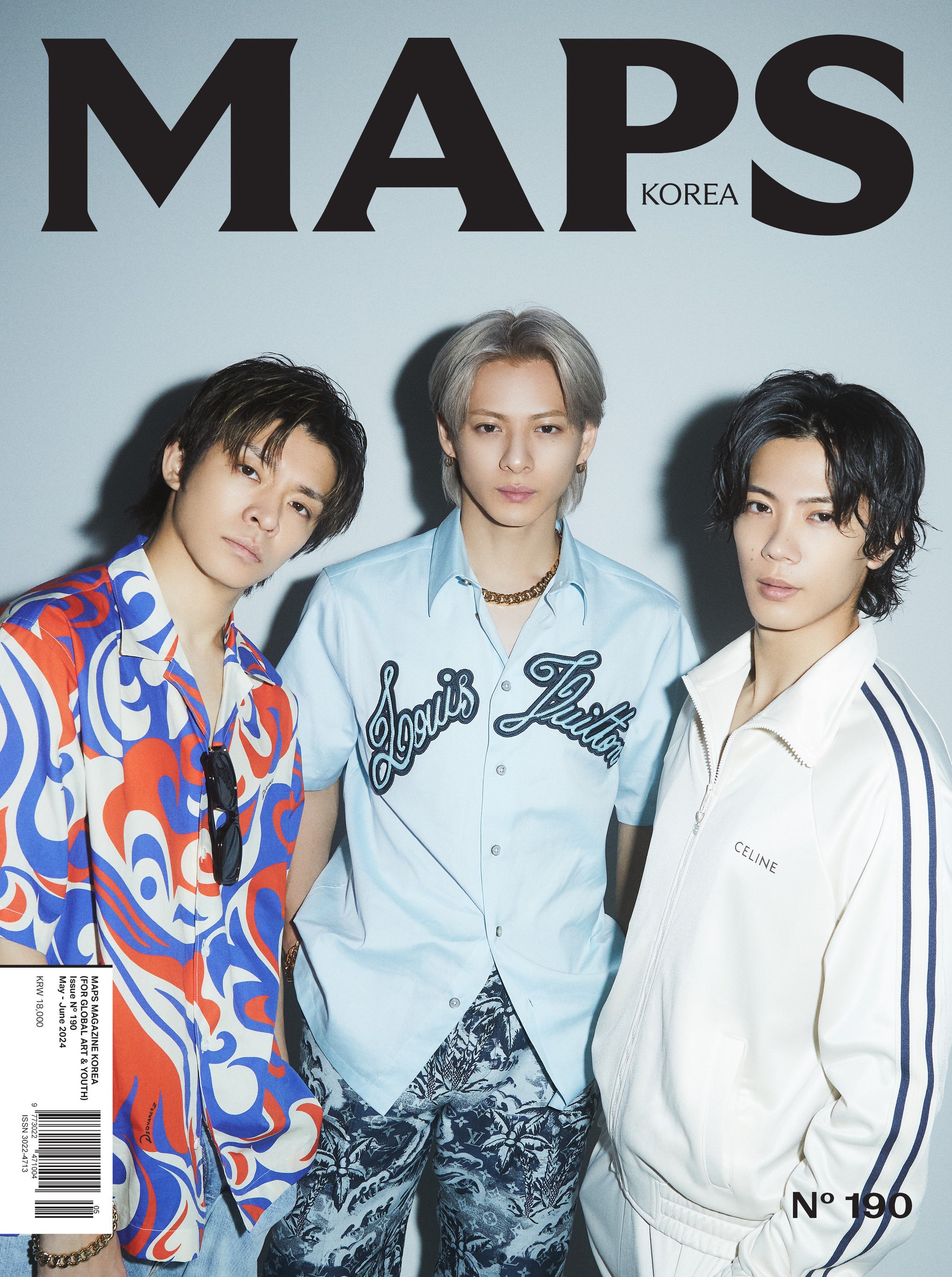 Number_i を起用した韓国雑誌「MAPS」初の日韓W表紙を公開！ | NVRMND