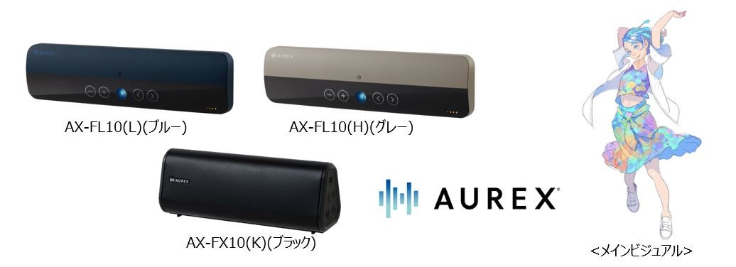 AUREXブランド第二弾新製品 ワイヤレススピーカー2機種を発売 | 東芝