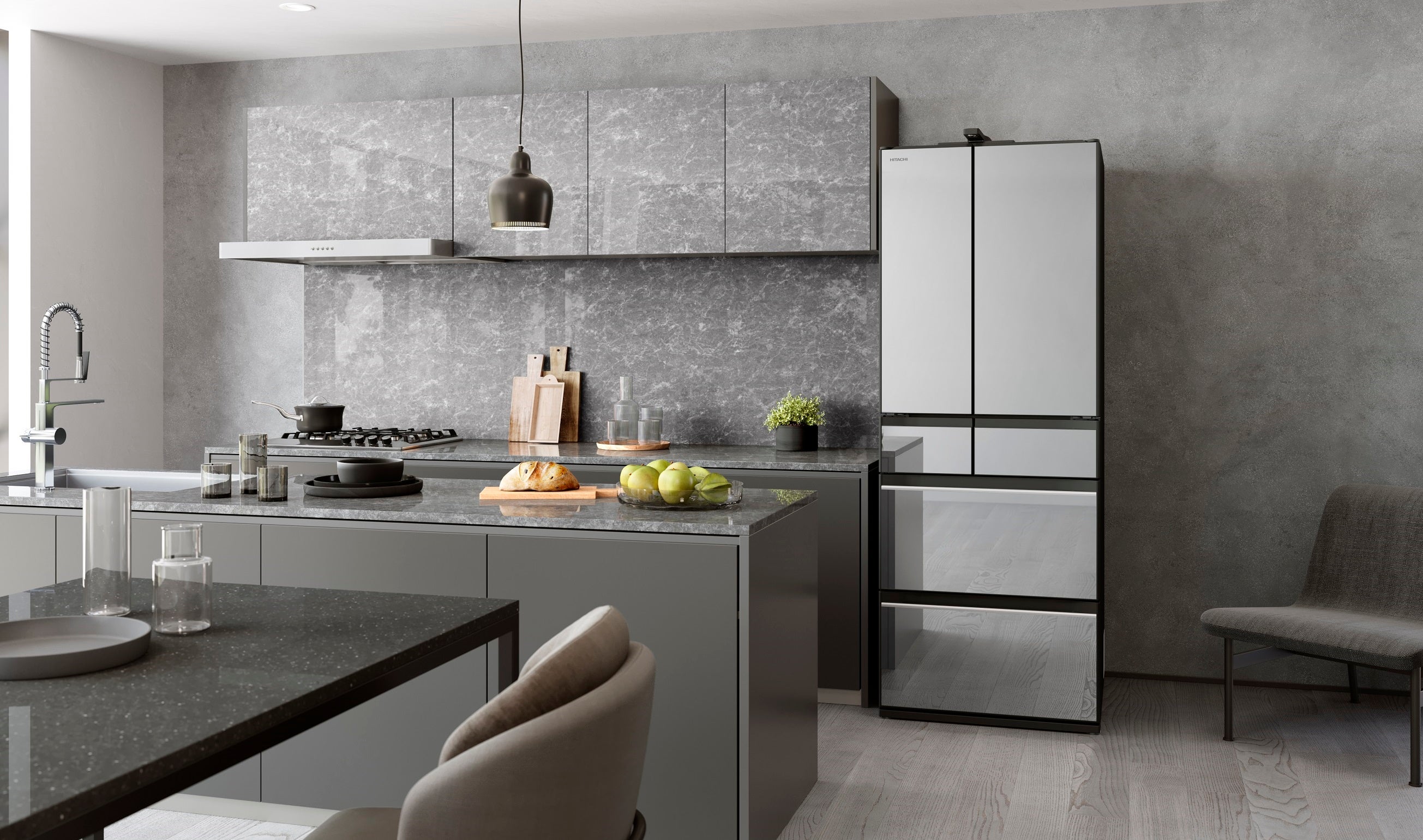 ひろびろ使えて整理がらく。置くだけでらくに冷凍、おいしく保存。霜