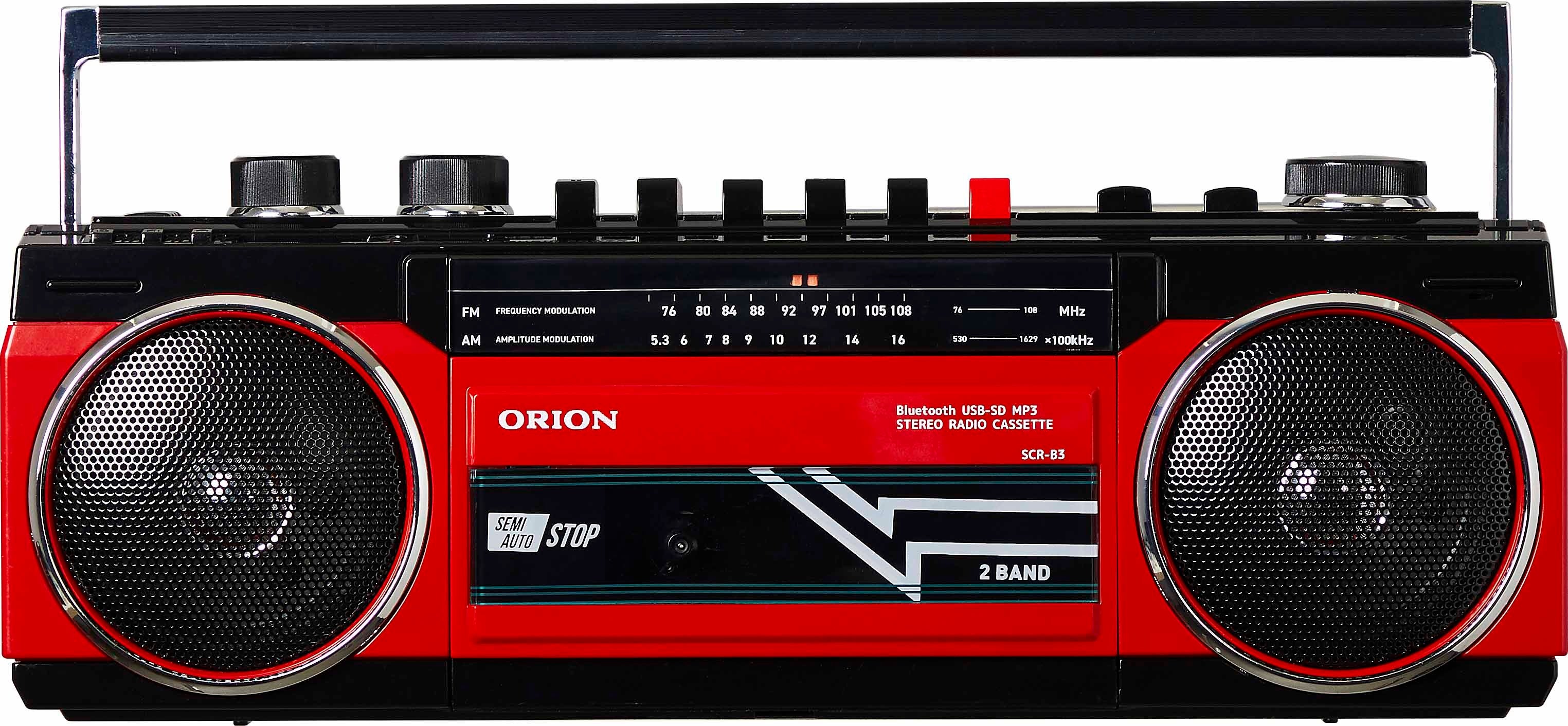 昭和レトロ感を漂わせながら機能は現代仕様なラジカセ「ORION