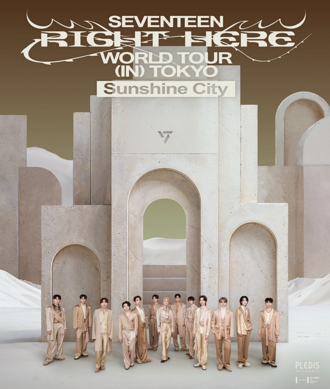 SEVENTEEN ［RIGHT HERE］THE CITY TOKYO Sunshine City 開催 《11月22