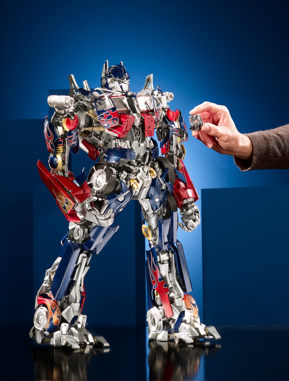 uniquetoysオプトマスプライム カスタムパーツ付く TF非正規玩具