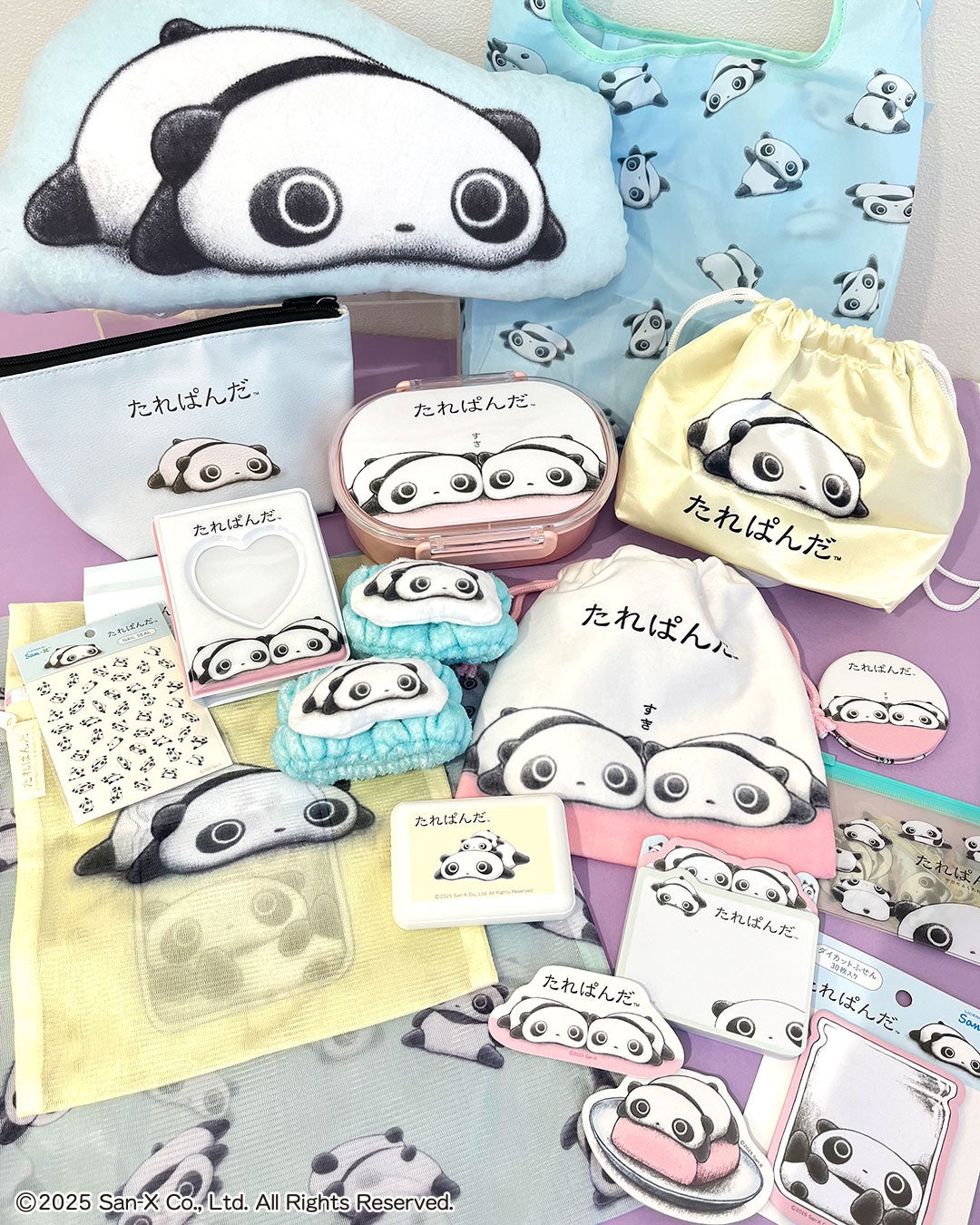平成に一大ブームを巻き起こした「たれぱんだ」の限定アイテムが全品