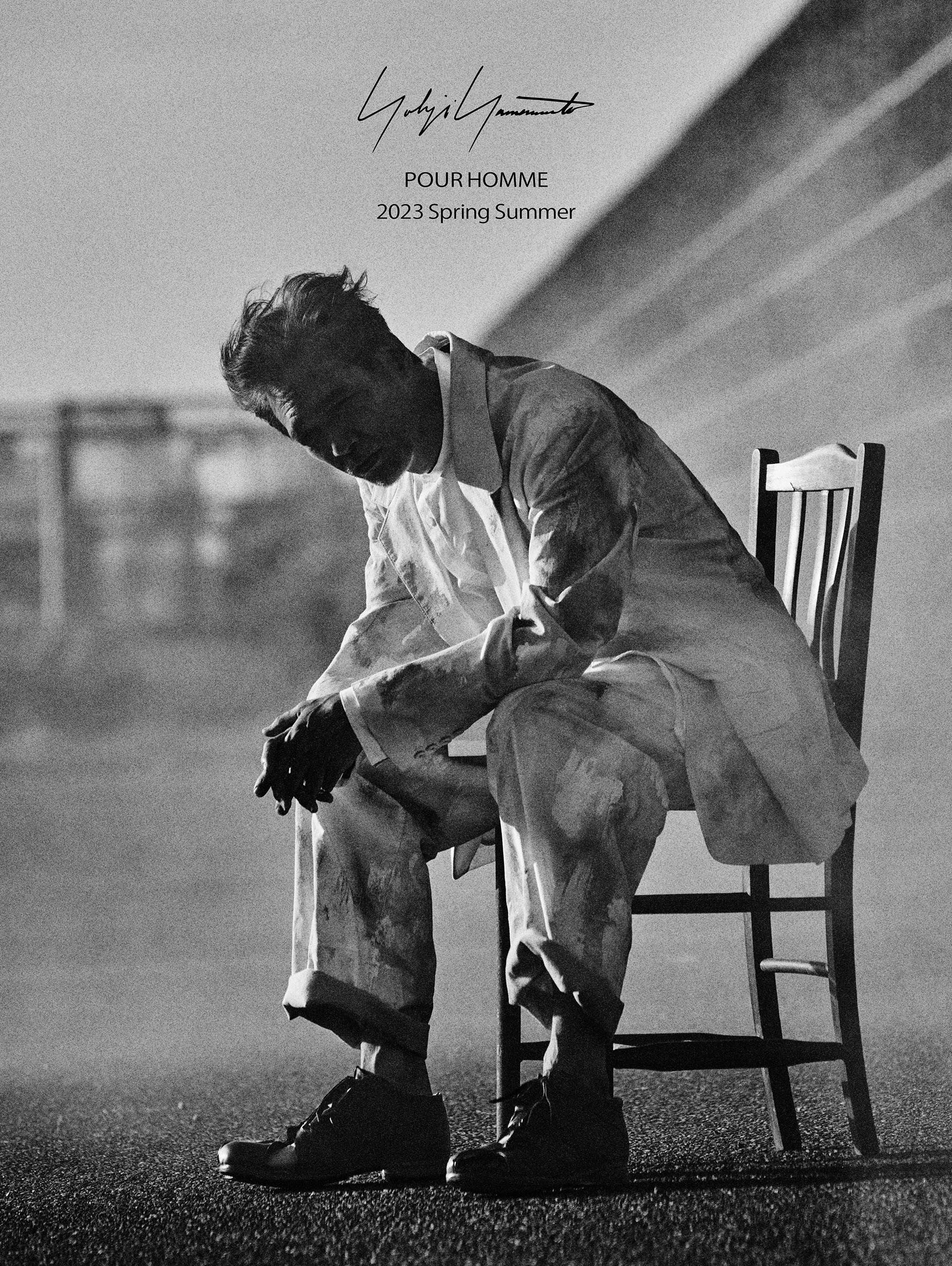 Yohji Yamamoto POUR HOMME 2023 Spring Summer COLLECTION 1月7日(土