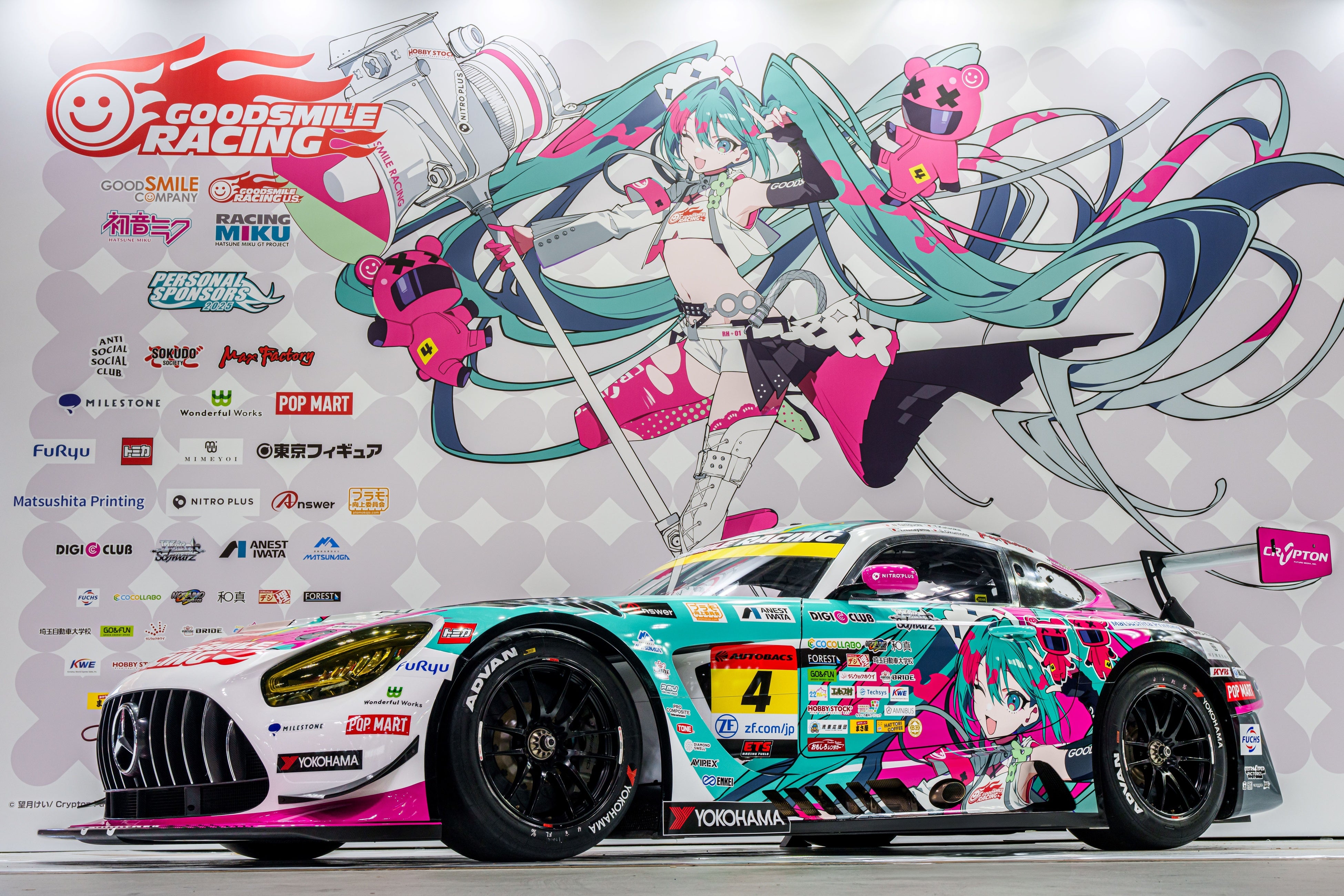 GiGOがGOODSMILE RACING & TeamUKYO 「初音ミクGTプロジェクト」の