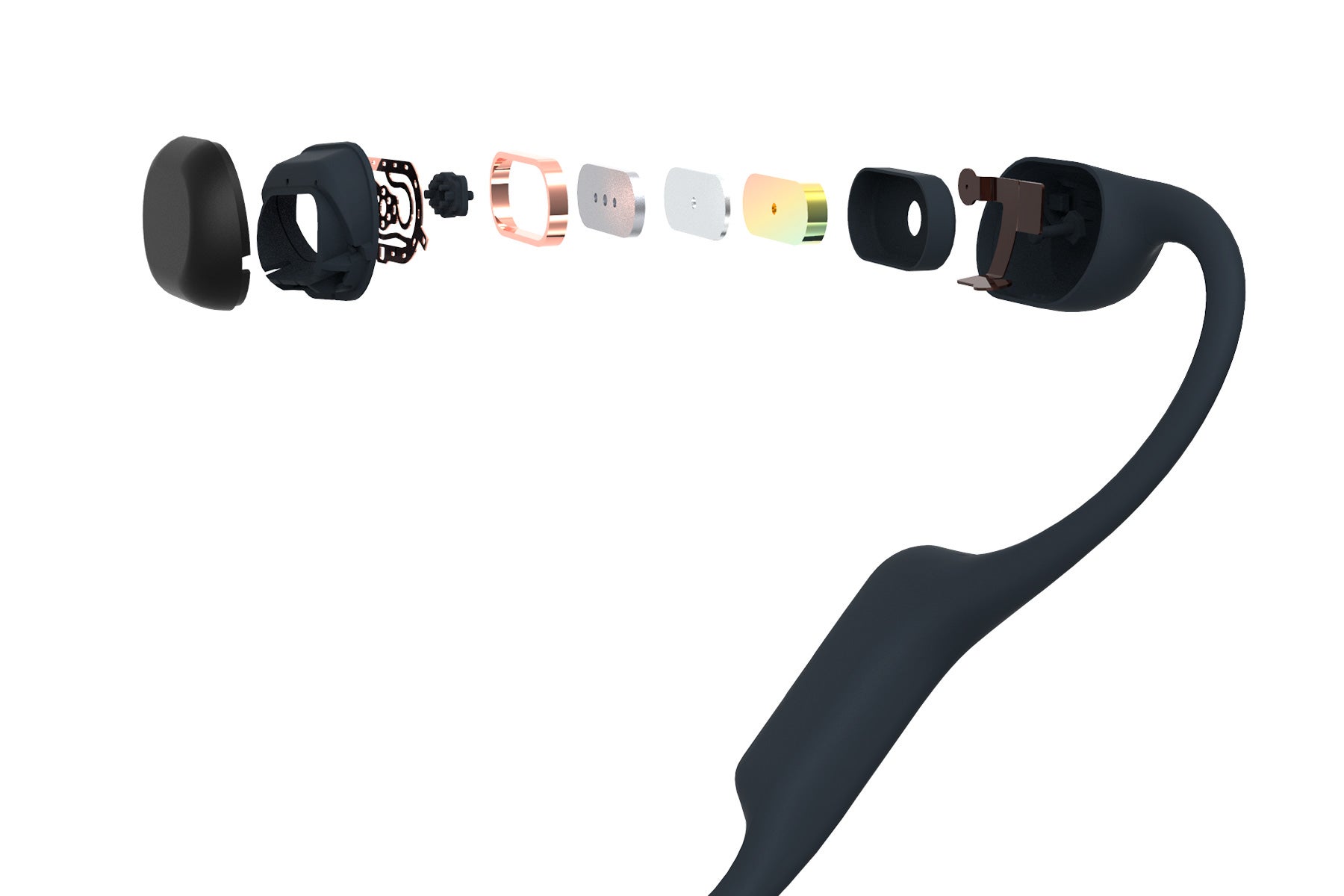 Shokz骨伝導イヤホン スタンダード小型モデル OpenRun Mini | 耳を