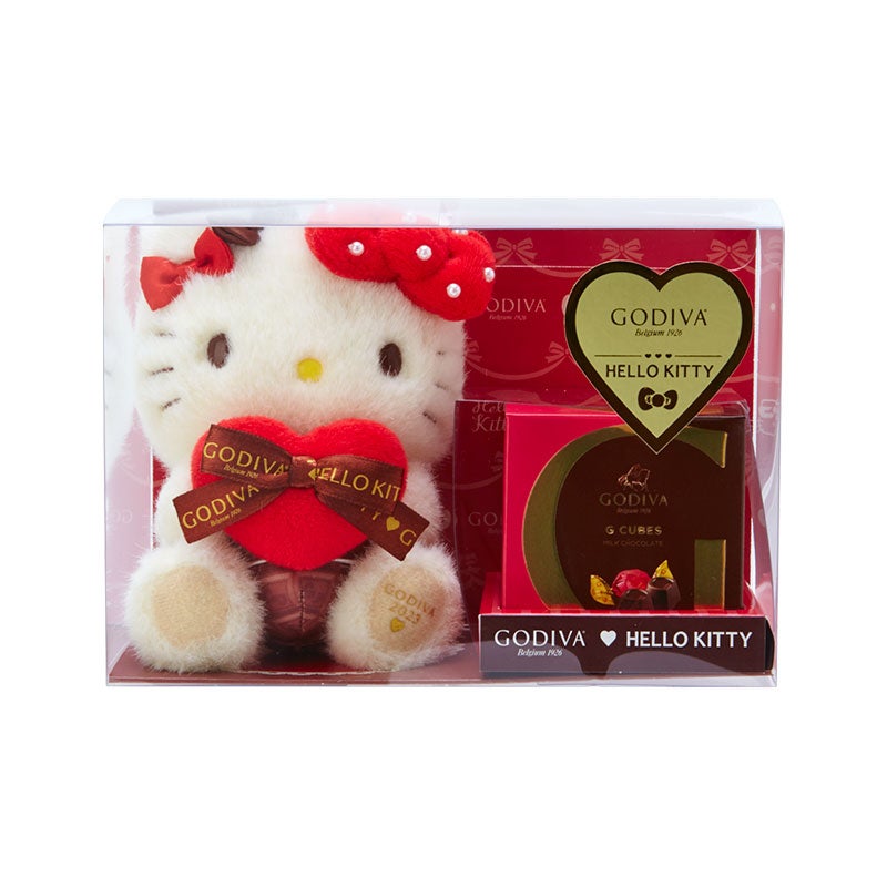 ハローキティ&GODIVA」、「マイメロディ&GODIVA」、「シナモロール
