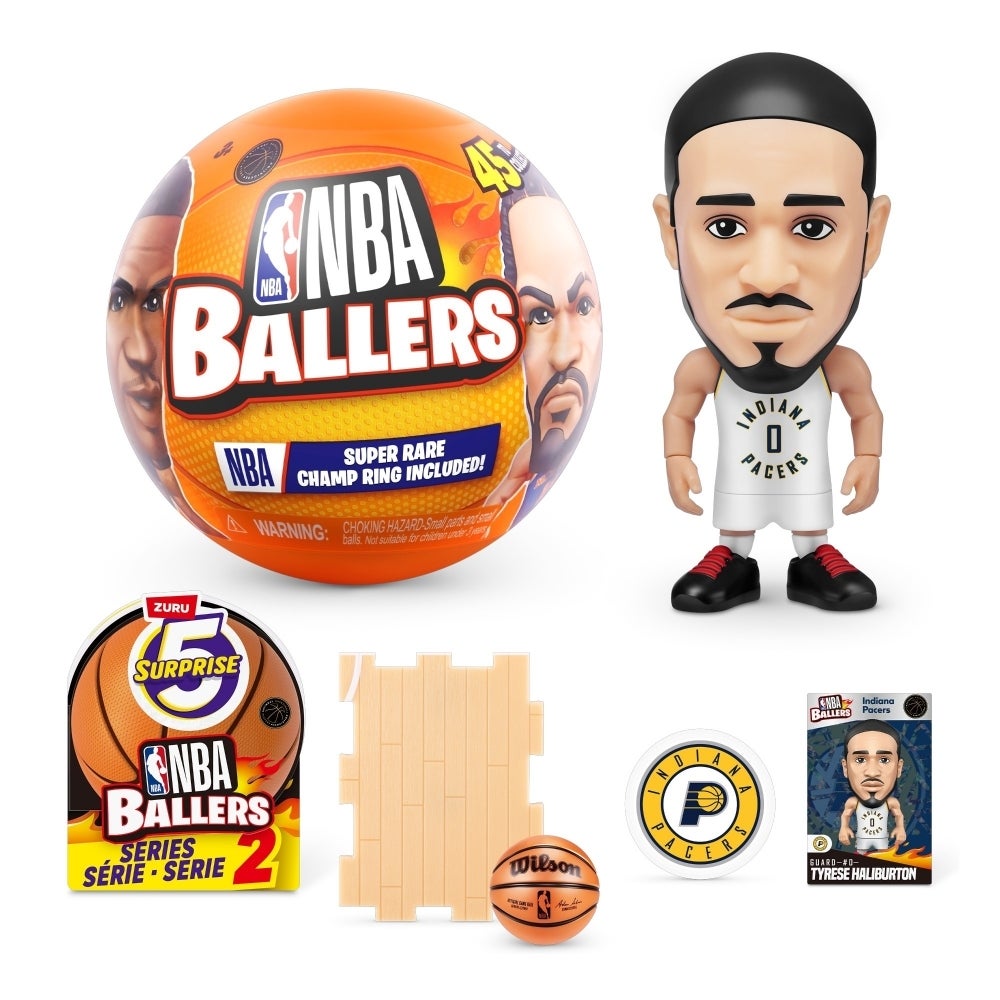 NBAスター選手のフィギュアがランダムで当たる！「NBA Ballers Vol.1